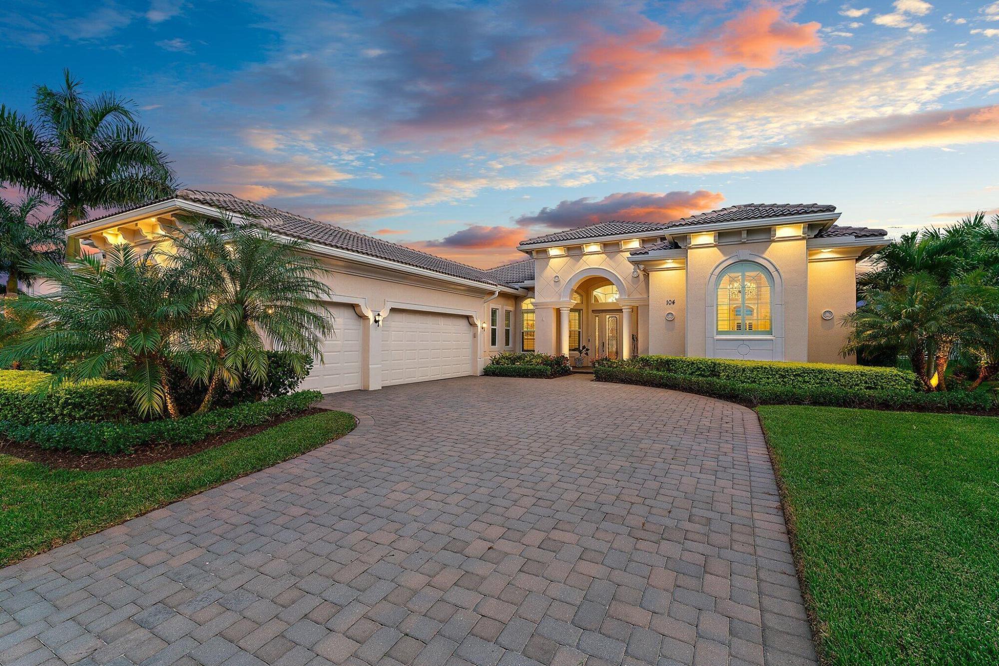Welcome to one of the NEWEST Homes in JCC! Built in 2018, this One Level 'CASTANIA' model is the Best Seller of the coveted Heritage Estates section. IMPECCABLY Designed + Meticulously Maintained by the Original Owners, this SMART Home is truly Better than New! Astute Upgrades include Highest Level Mechanicals: Lutron Lighting and Appliance System, Sonos Speakers, Built in Security System + Remote Controlled Fireplace. Solid CBS Construction is Enhanced w/ Injected Insulation to the 15' roofline, Hardwood Flooring, Impact Windows/Doors + Natural Gas. Energy Efficient! The spacious interior offers 4 Bedrooms w/ Ensuite baths and walk in closets. The Owners Suite is spacious + private, boasting dual closets + separate shoe closet, luxe bath and a private entry from seating area to ...