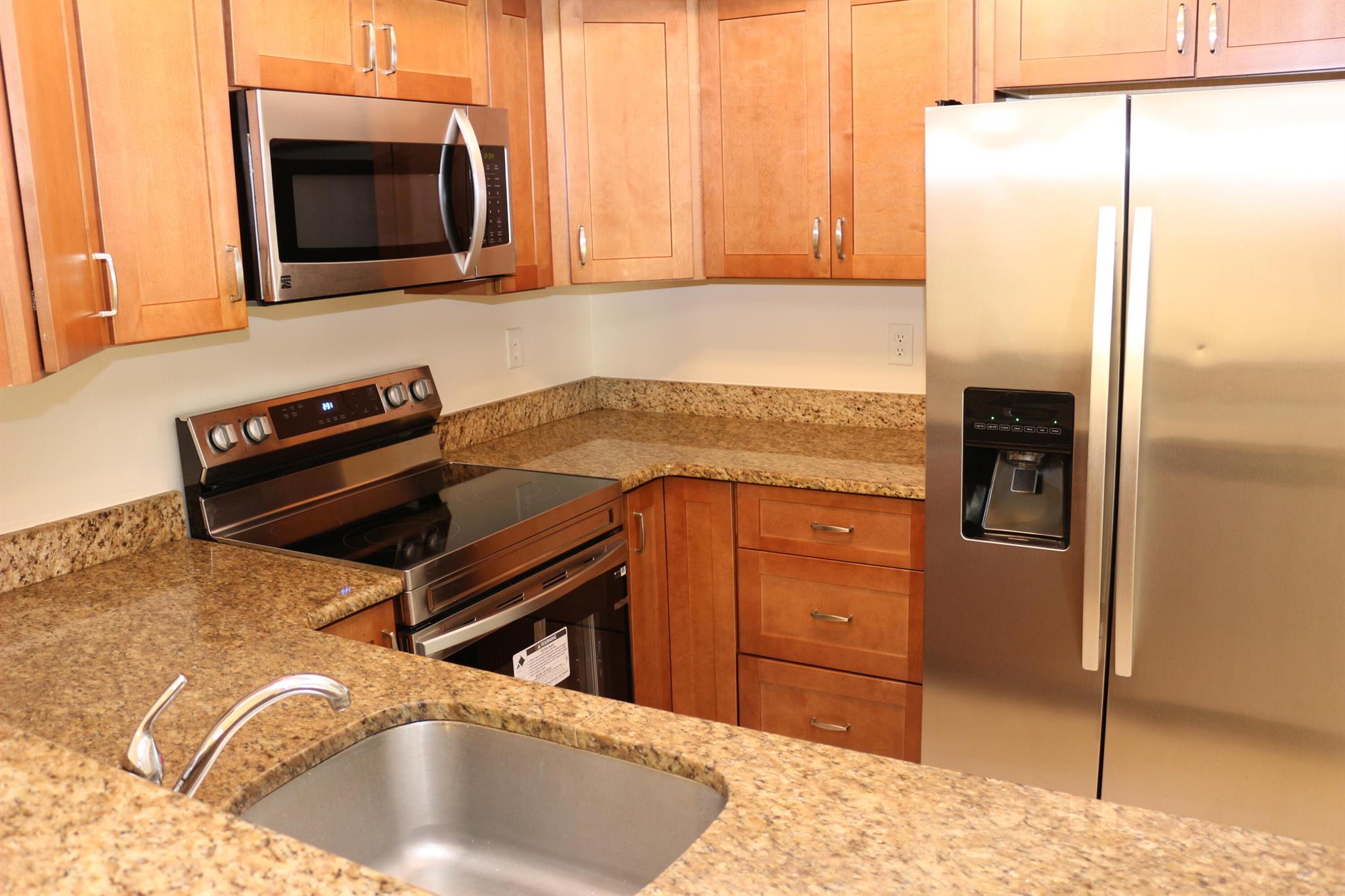 EXTRAORDINARILY CLEAN & ELEGANT 1 BEDROOM 1 BATH FIRST FLOOR CORNER APARTMENT WITH FLORIDA ROOM + PRIVATE PATIO + EXPANSIVE LAKE VIEWS. NEWER KITCHEN APPLIANCES. NEWER GRANITE COUNTERTOPS WITH SOLID WOOD CABINETS. NEWER STAINLESS-STEEL WASHER & DRYER. ***ALL TILE FLOORING - NO CARPET!!!*** FRESHLY PAINTED WALLS AND CEILINGS THROUGHOUT. VERY GENEROUS CLOSET SPACE! RENT INCLUDES WATER, SEWER, AND TRASH! CONVENIENTLY LOCATED NEAR HCA HOSPITAL, U.S.1 AND THE FLORIDA TURNPIKE. BEACHES, THE TREASURECOAST MALL, AND DOWNTOWN STUART ARE ALL MINUTES AWAY!!! NO SMOKING. **1 DOG 15 LBS MAX OK. ** NO CATS. FIRST MONTH + $2000 SECURITY DEPOSIT TO MOVE IN. HOA APPROVAL REQUIRED.