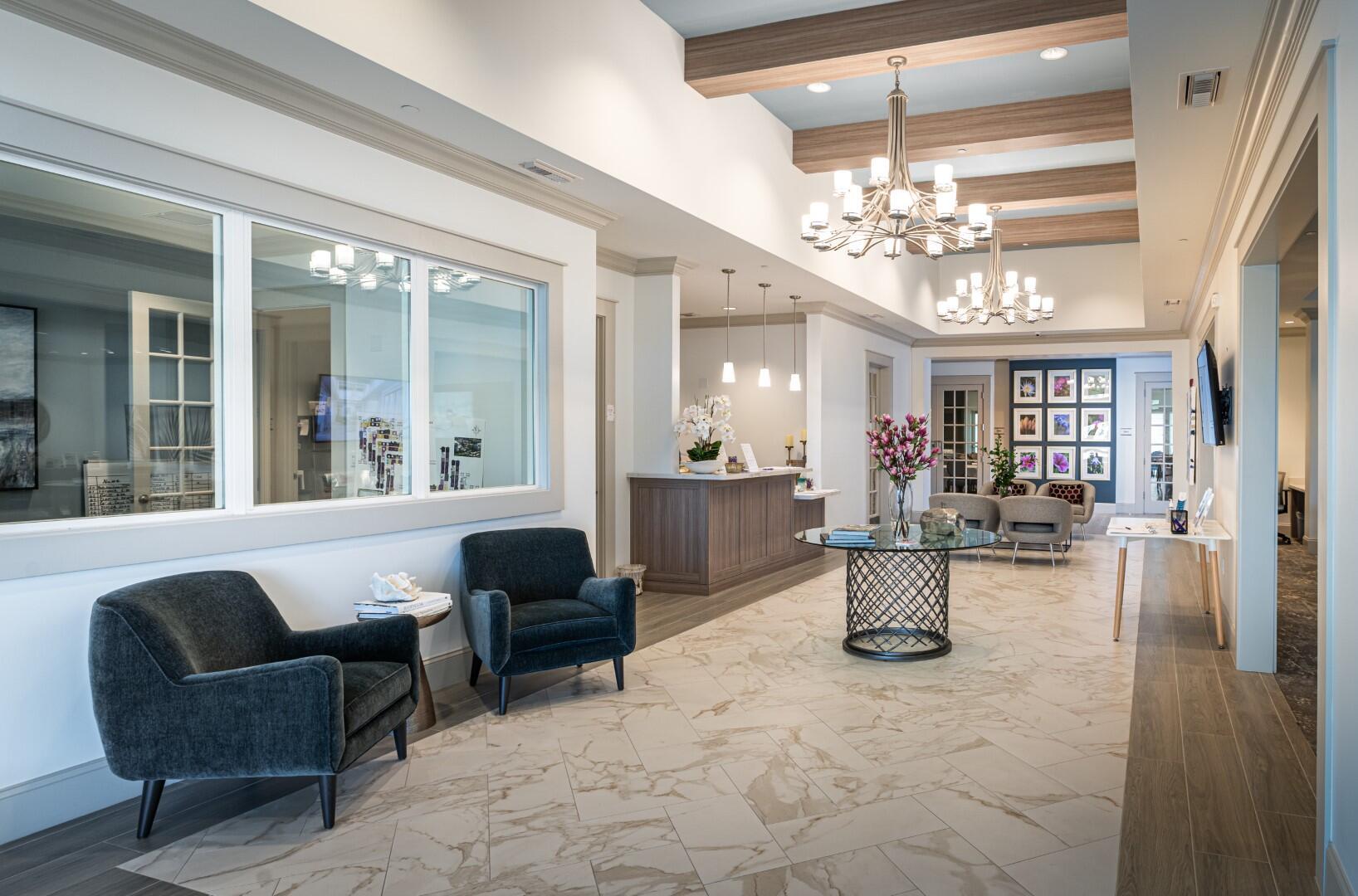 Luxury brand-new apartment community in Palm Beach Gardens, Florida. This community redefines resort-style living for those 55+, proudly providing an award-winning lifestyle program to all residents. Programming includes daily fitness classes, art/music enrichment, weekly happy hours, community presentations, lifelong learning opportunities, and more. The location is unbeatable with amenities similar to an all-inclusive resort, including salon and massage studio; pickleball, croquet, and bocce courts; private dog park; on-site bar and dining; on-site theater, heated/cooled pool and spa; state-of-the-art fitness centers, and more! With a variety of floorplans to choose from residents are able to create the life they've always dreamed of living.