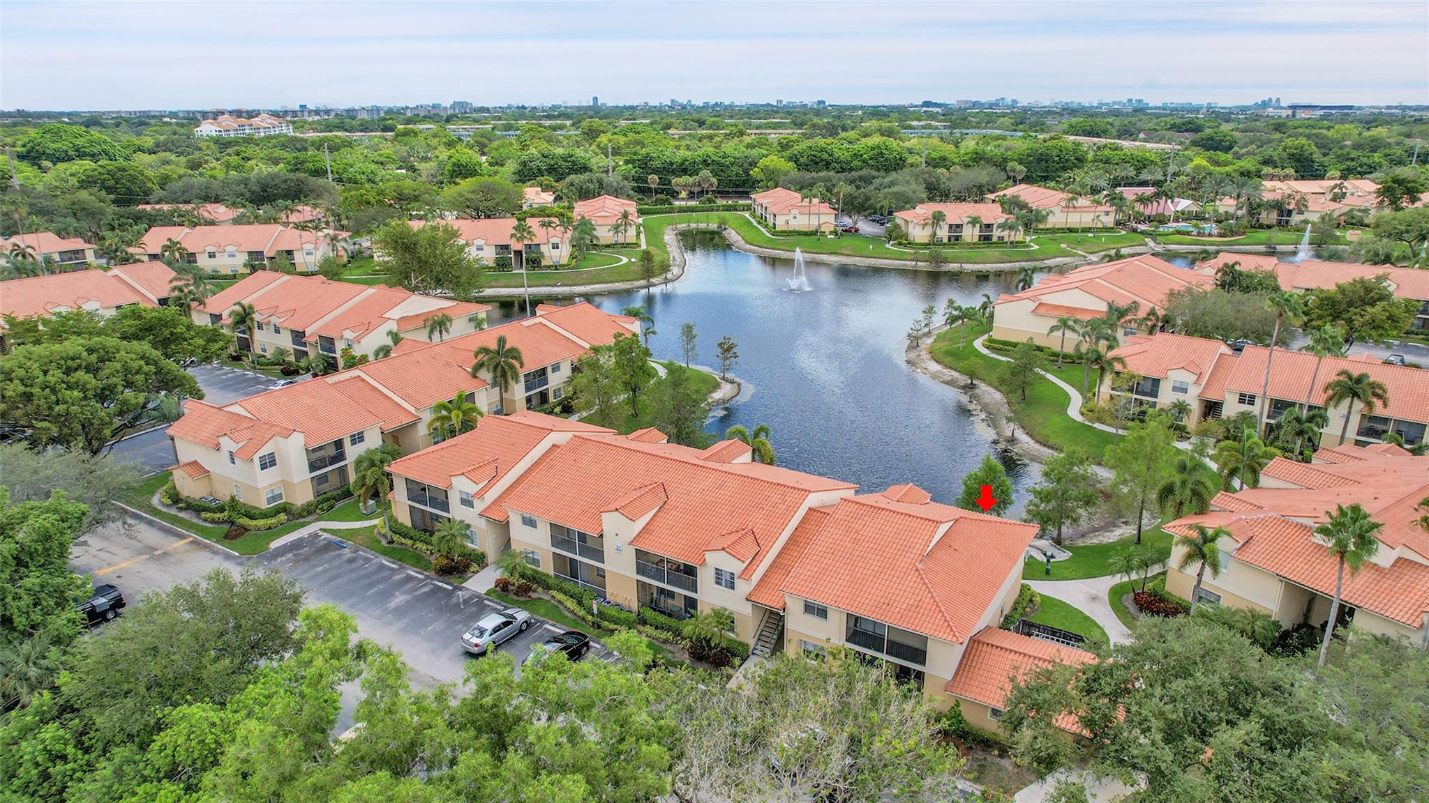 WOW! Completely Remodeled Waterfront Corner Unit with Screened Balcony with Extra Storage Room! IN UNIT Laundry Room with Full-Sized Washer & Dryer. Beautifully Updated, Open Kitchen with Snackbar, Features Granite Countertops, Custom Cabinets, Stainless Steel Appliances, Self Cleaning Oven. Furniture Negotiable & For Sale. Corner Bedroom with Amazing Waterfront Views from BOTH Windows & a Walk-In Closet. Bathroom with Granite Countertops, Stylish Sink, Step-In Shower with Glass Enclosure & Ceramic Tile Walls. AC 2022, Bluetooth Remote Controlled Thermostat, Water Heater 2010 & Security System. Gated Entry, Resort Style Pool, Pet Friendly with Pet Park, GYM OPEN 24 HOURS, Clubhouse, On-Site Car Care Center, Tennis, Racquetball & a 1 Mile Long Lakeside Sidewalk Path! WELCOME HOME!
