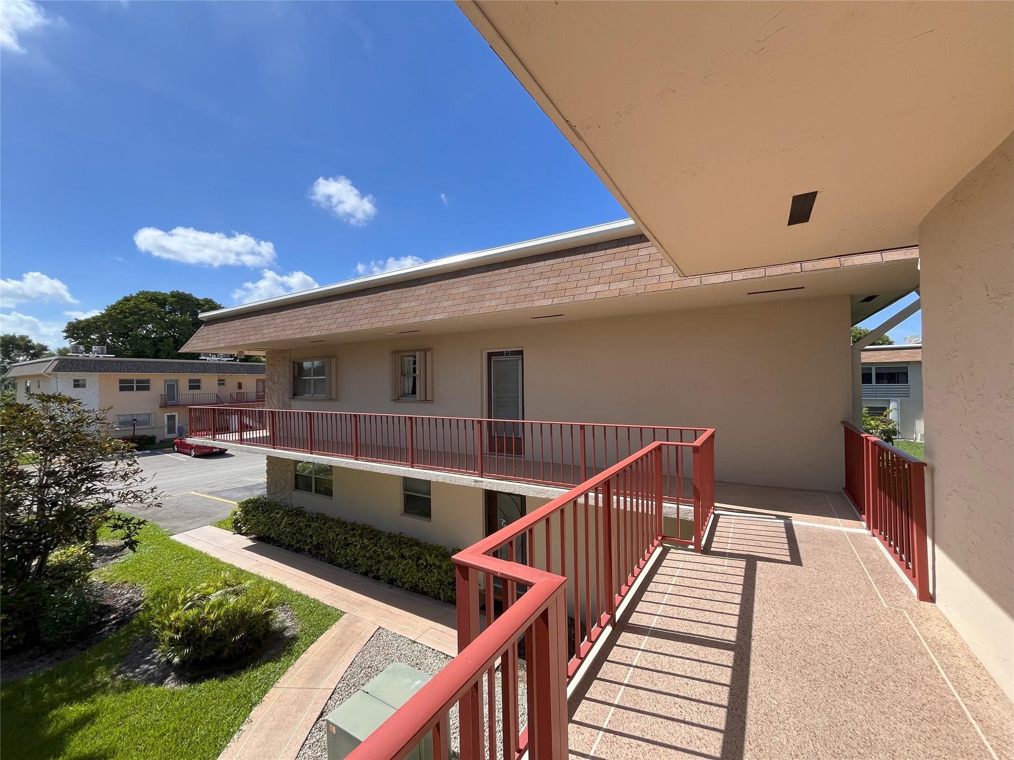 Beautifully maintained 1 bedroom, 1 bathroom corner unit with incredible views, located just steps from the community pool! This light and bright residence features central A/C, an updated bathroom, and a spacious wide balcony overlooking the tranquil courtyard — perfect for relaxing. Convenient elevator access brings you to the second floor, and the assigned parking space is located right under your bedroom window for added ease.
Fresh, clean, and ready for its next great tenant, this home sits in a desirable 55+ community with a peaceful atmosphere and excellent amenities. Don’t miss out on this charming unit in a prime location!