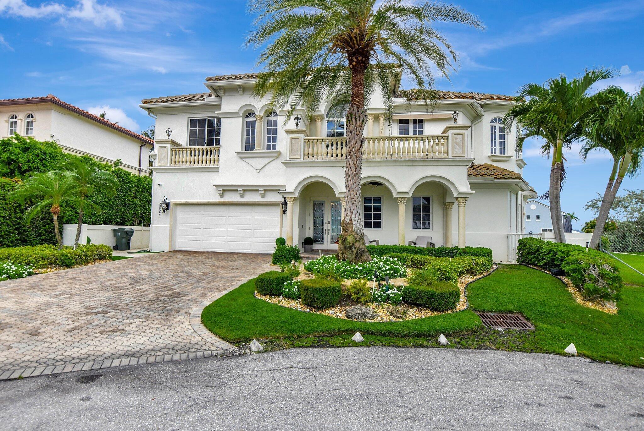 The Havana Beauty is back on the market for lease. Indulge in the epitome of waterfront luxury living with this exquisite Boca Raton gem now available for annual lease. Offering furnished. Possibly seasonal lease may be available. Welcome to a paradise boasting 140 feet of prime waterfront space, granting you unparalleled panoramic views of the stunning Boca Raton intracoastal. This 5618-square-foot masterpiece features 5 bedrooms, 4 1/2 bathrooms, and a primary suite on the 2nd floor that defines opulence with its private lounge area and expansive balconies overlooking the mesmerizing waterfront. Every corner of this home is designed to perfection, with an elevator, beautiful staircase, and impact glass doors and windows offering breathtaking views from every angle.