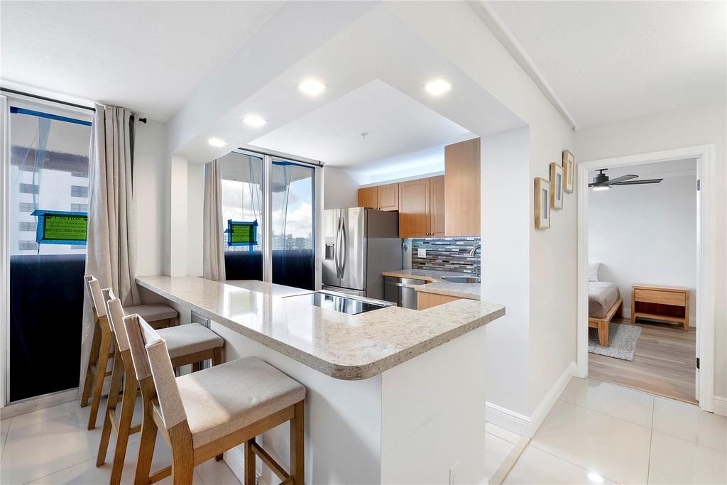 Photo of 1505 N Riverside Drive #1003, Pompano Beach, FL 33062 (MLS # F10545116)