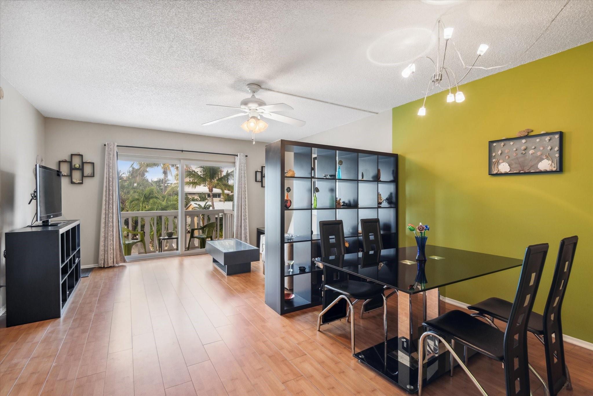 Cozy 1 Bedroom 1 Bathroom fully furnished unit available from November 1st - May 1st. Enjoy your morning coffee from Balcony which includes a northern exposure and partial intercostal view. Interior of unit consist of laminate flooring through-out & complete hurricane protection. Building conveniently has on site laundry facility, and community pool. Located one block West from the beach. Walking distance to the Pompano Beach Pier, and multiple dinning options in the area. NO SMOKING & NO PETS.