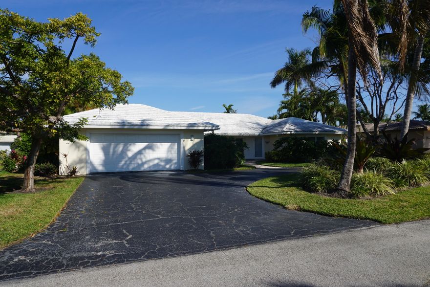 Great waterfront home with 90 feet of deepwater frontage on Intracoastal canal with ocean access and no fixed bridges.  Concrete seawall replaced in 2014.  Home has roughly 2,484 square feet under air with an open floorplan with 3 bedrooms and 3 full baths.   Tropic Isle is close to shopping, restaurants and minutes to Atlantic Boulevard.