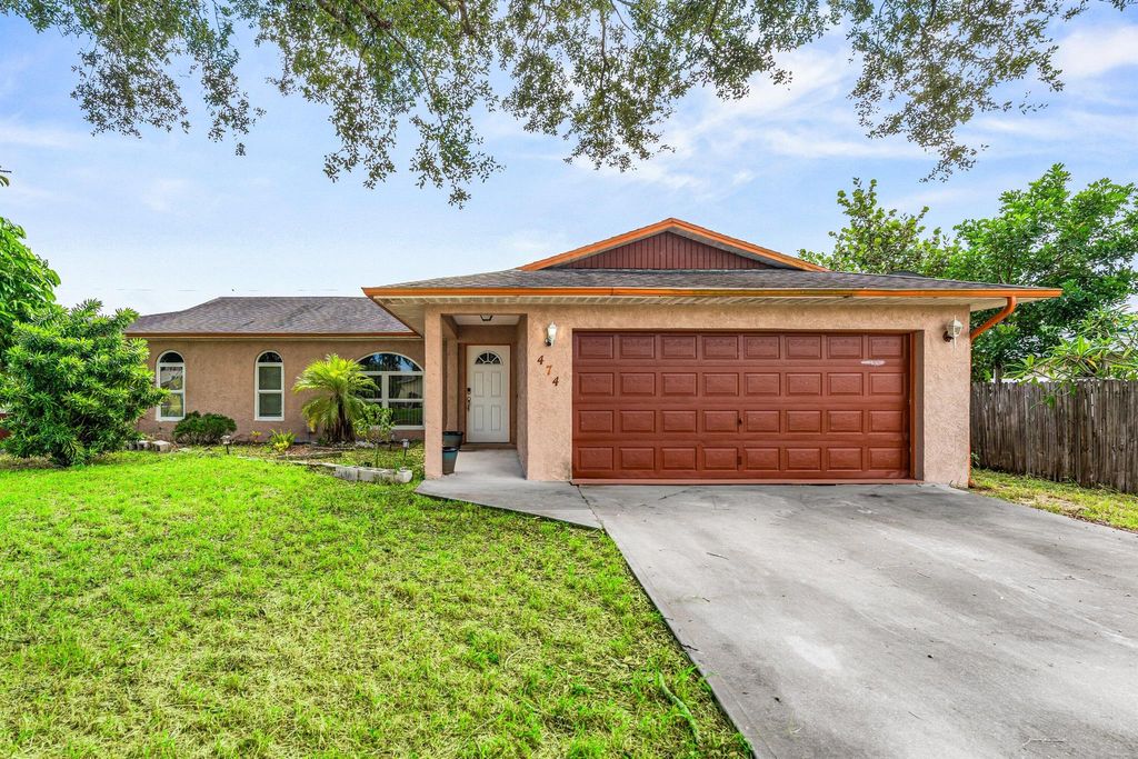 Photo of 474 SW Exmore Avenue, Port Saint Lucie, FL 34983 (MLS # R11131103)