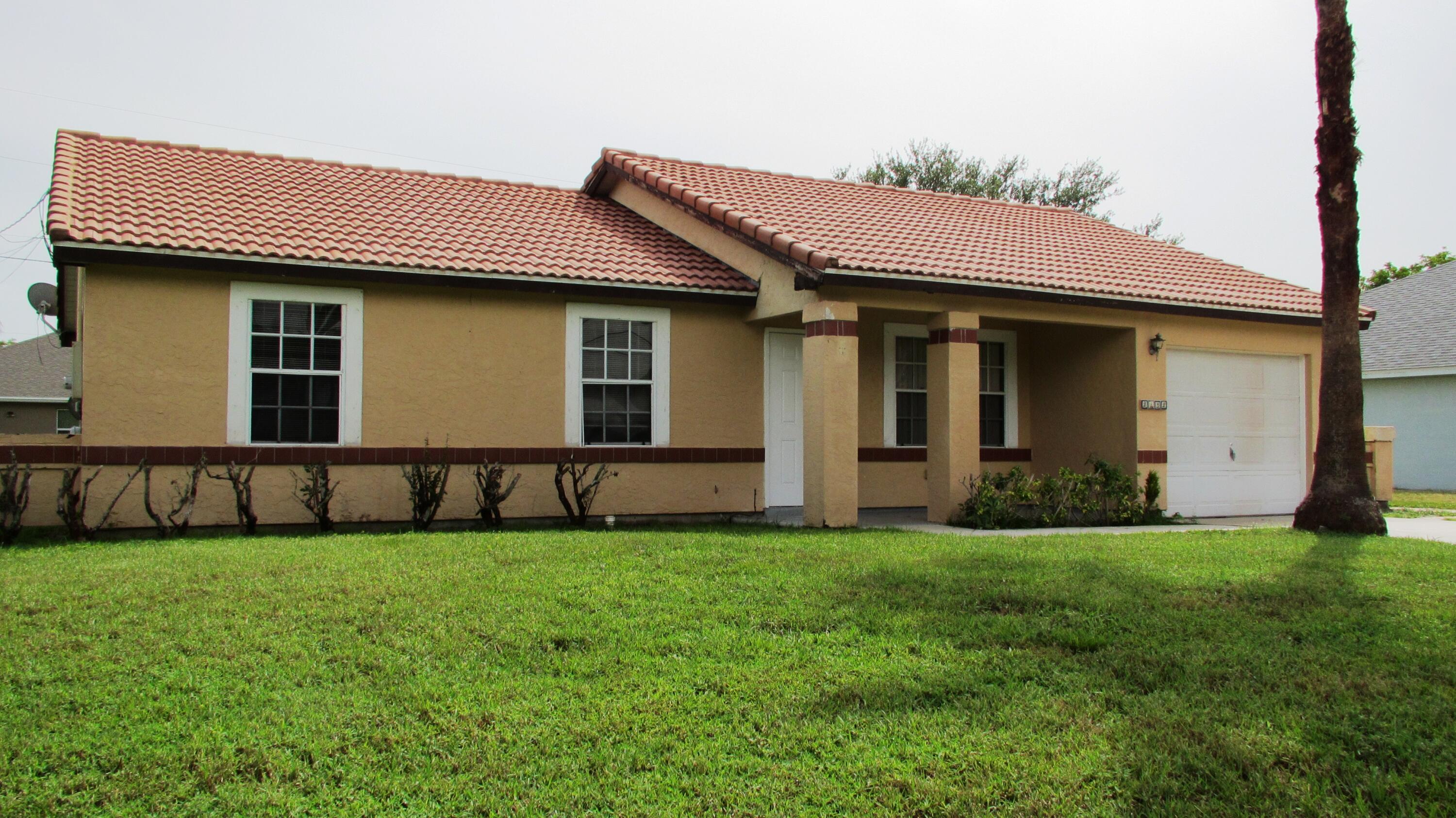 ChatGPT said:Check out this charming 3-bedroom, 2-bath home with a 1-car garage, freshly painted and move-in ready. There's no minimum credit score required and no HOA to worry about. Enjoy a spacious backyard, with lawn maintenance included and handled by the owner. Up to two pets are welcome, and a washer and dryer can be installed at no additional cost. Conveniently located near Tradition Village, with easy access to shopping, local restaurants, and more.