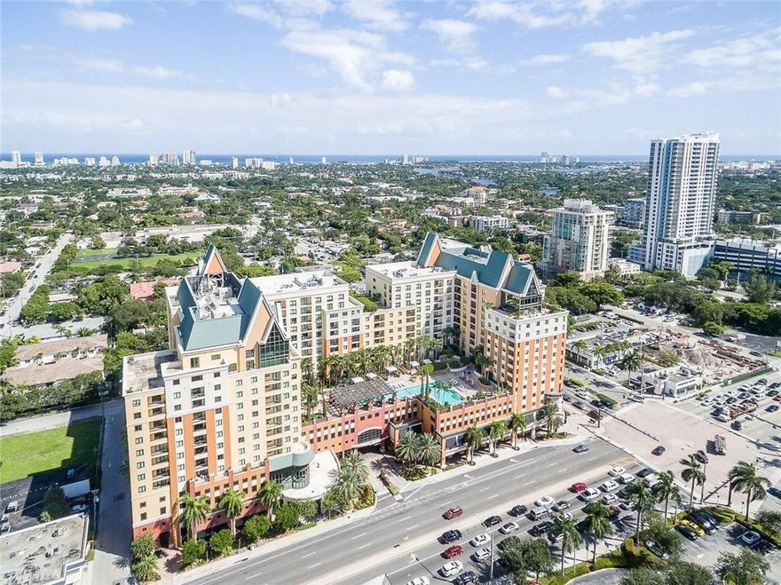 Beautiful 2/2 condo in Downtown Fort Lauderdale with Ocean Views! Stainless steel appliances, new countertopsin both bathrooms and wood floors accompany a Laundry Room inside unit. BIG bedrooms and a split floor plan.TWO Deeded Garage Parking Spots. Walk to Las Olas, 2nd St, Restaurants, Short bike ride to the beach. Tenantjust pays the $1,000 refundable security deposit with the building. Water sewer trash included in the rent.Located in the middle of Downtown Fort Lauderdale on the corner of Broward and US 1. 2 Blocks to Las OlasBlvd and 2 miles to the ocean. Walk to restaurants and nightlife across the street, CVS across the street, Freshmarket 2 Blocks north. Need credit scores, income verification, application and ID for landlord to consider offers,NO pets.