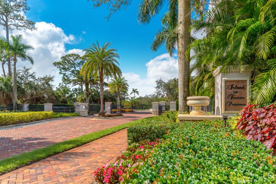 WHERE LIFESTYLE,LOCATION, AND OPPORTUNITY MEET! Nestled along the serene North Fork of the St. Lucie River, the Island of Rivella offers an idyllic blend of natural beauty and exclusivity. As one enters the private gates of Rivella, the row of mature Royal Palms welcomes residents to this one-of-kind waterfront community. Each homesite provides unmatched privacy with no back-to-back homes, ensuring a true retreat. The community features exceptional amenities, including a pool, tennis courts, and a clubhouse, all within minutes of local dining, beautiful beaches, and quality healthcare. Rivella is truly a hidden gem, where the minimum build requirement is 3,000 sq. ft. Create and build your dream home. Photos are of a similar homes being built. A develper fee will apply upon construction.