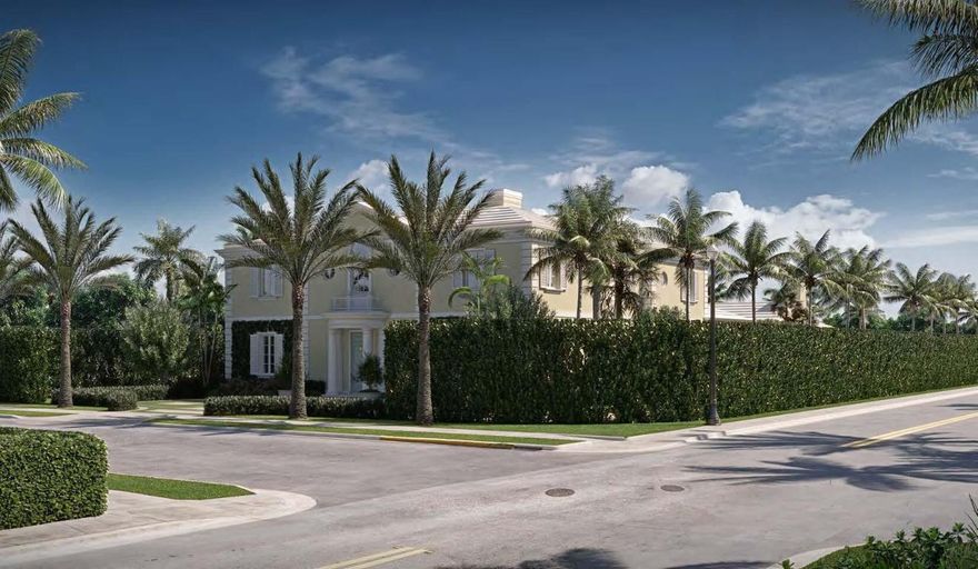 Exclusive opportunity to acquire nearly 20,000 square feet of prime land with ARCOM approved plans situated on one of Palm Beach's most coveted street close to town, lake trail and shopping! Structure on property.