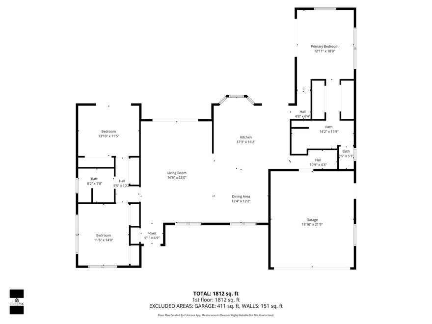 Charming waterfront residence in The Landings offering 3 bedrooms and 2 bathrooms with 80 feet of water frontage. This home features an open floor plan with split bedrooms, terrazzo and tile flooring throughout, and abundant natural light. The updated kitchen includes custom cabinetry, Whirlpool appliances, and a built-in bar with wine chiller, ideal for entertaining. Impact windows and doors provide added security and efficiency. Enjoy outdoor living with a covered terrace, sparkling pool, and serene water views. Two-car garage. Move-in ready.