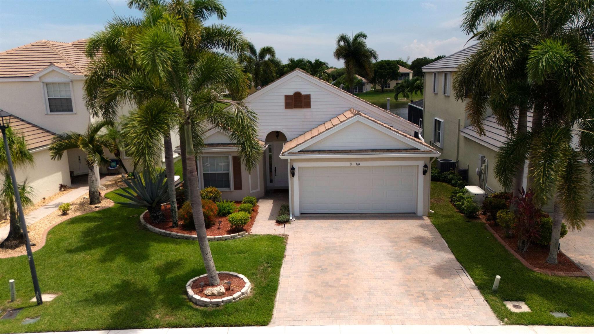 Stunning 3 bed, 2.5 bath single family residence located in the desirable Victoria Grove community. Exterior features pristine landscaping, brick paver drive & walkways, whole house Generac generator, hurricane shutters,salt system pool, screened covered patio all with a beautiful lake view. Freshly painted interior has split bedroom floor plan with open concept living. Updated kitchen has all new SS appliances including gas range & water/ice on door fridge & new Kohler SS sink, disposal & faucet. Spacious owner's suite has dual walk-in-closets & roomy ensuite bath. Included Lawn/shrub/sprinkler care, 24/7 mann. Wonderful Club House with Pool & Jacuzzi, Tennis and basquet ball court and GYM. Xfinity X1 Digital Preferred cable, Internet and Xfinity Home Secure alarm monitoring is included