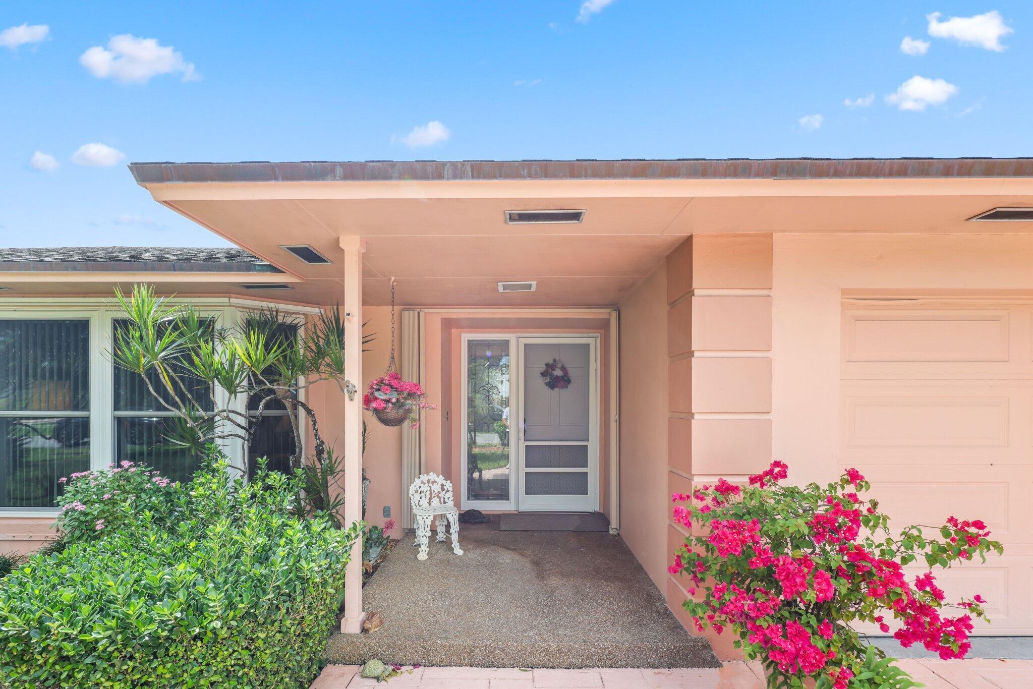This is in a top location , near the south entrance of desirable Tequesta Country Club!  The single story 3 bedroom, 3 bath home is built rock solid with concrete block and stucco construction.  Originally a 4 bedroom home, the owners opened it up to enjoy a larger family room and moved the washer and dryer into air conditioned space. If a 4th bedroom is desired, only one wall and doorway need added to revert to the original floorplan.  The screened pool and backyard offer the best of the south Florida lifestyle, with a 24'x12' covered patio and a spacious backyard, custom landscaped with gorgeous flowering specimen plants, including massive frangipani and bougainvillea.The community day dock and boat ramp are available for association members.