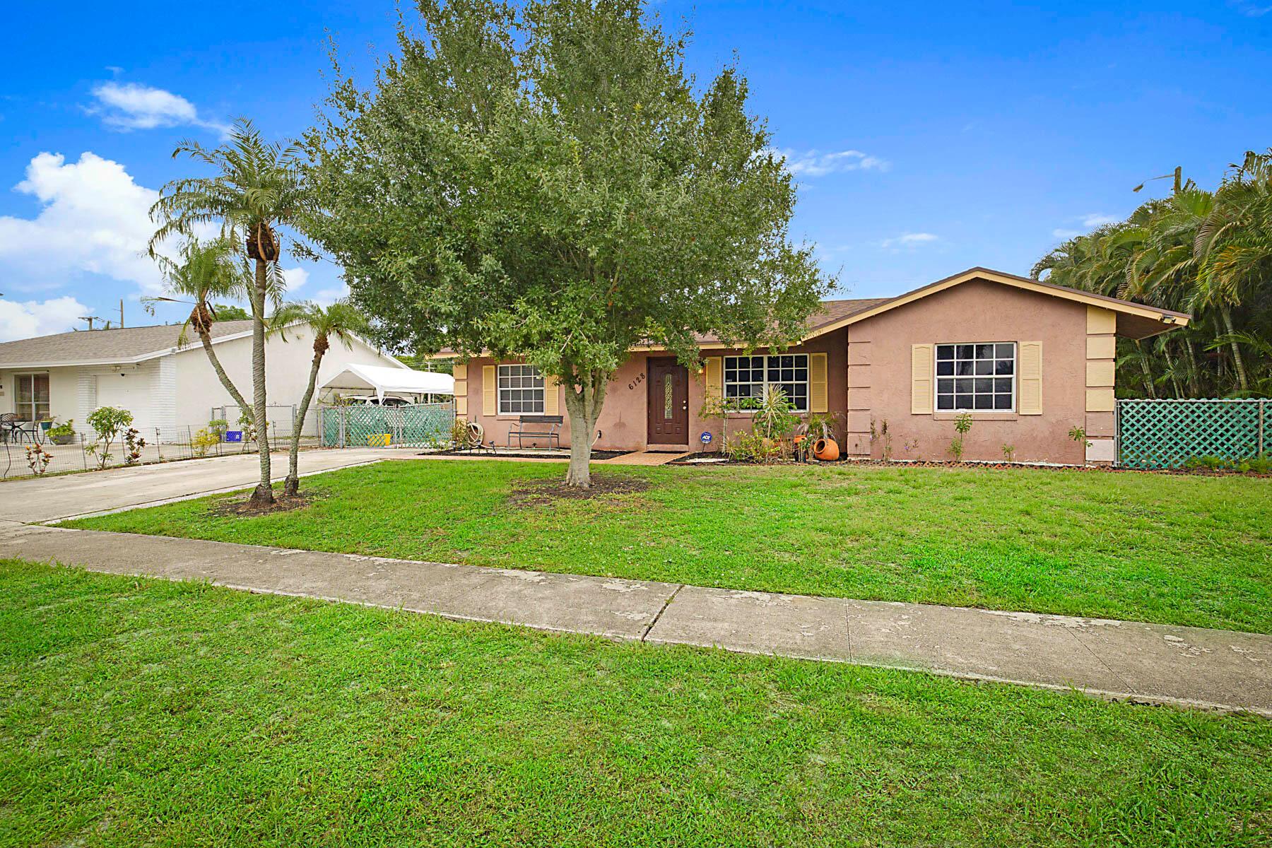 This well-maintained single-family home is perfect for first-time renters, families, or anyone seeking a comfortable and spacious living environment. The home features a newer roof installed in 2018, an A/C system replaced in 2019, and a gas water heater updated in March 2023.The open kitchen offers ample space for an eat-in dining area and includes sliding glass doors that lead to a large, fully fenced backyard. Enjoy the oversized laundry and mud room, which provides additional storage and functionality. The exterior boasts a meticulously maintained yard with pavers and two separate storage sheds, ideal for gardening tools or extra belongings.