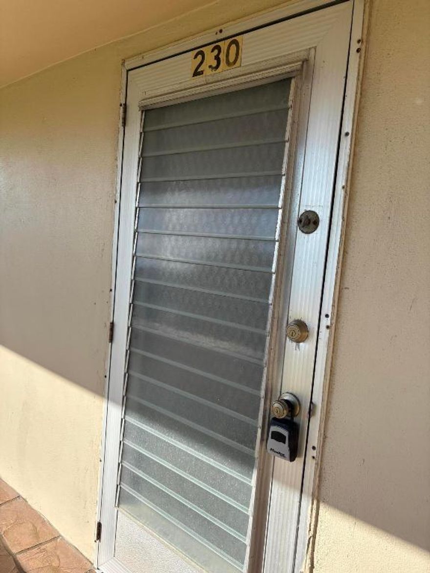 For rent for tenants 55 years old or older a lovely 2 Bedroom, 1.5 baths condo in Century Village.
This corner unit is situated on the second floor, and has Central air, amazing water view. The condo is freshly painted, has updated kitchen and baths, custom mirrored wall in living room and a nice lanai to relax on. Century Village offers many amenities of resort style living, like over a 1000 seat clubroom to watch shows and movies, indoor and outdoor pools, courtesy bus service, medical facilities, beauty shop, tennis, boating and more. Close proximity to PBI airport, restaurants, shops and beaches.