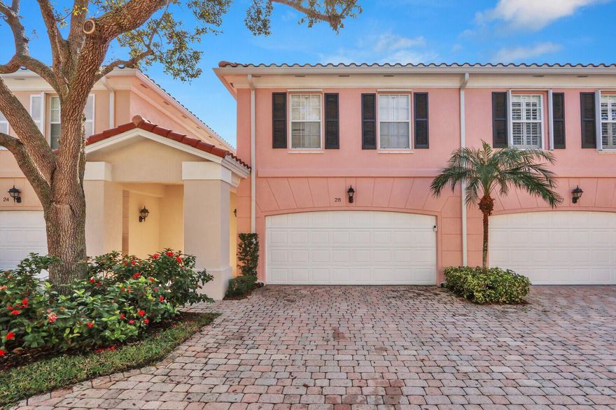This beautifully maintained DiVosta-built townhome in Tequesta Oaks offers 3 bedrooms, 2.5 baths, and a spacious 2-car garage, complete with a private enclosed yard. The light and bright interior is exceptionally clean and in great condition, enhanced by luxury plank flooring and impact sliding doors. Recent upgrades include a new roof, new A/C, and new washer and dryer, along with brand-new appliances. With its prime location close to excellent restaurants, shopping, and the area's stunning beaches, this home combines comfort, convenience, and lifestyle. Very easy to show.