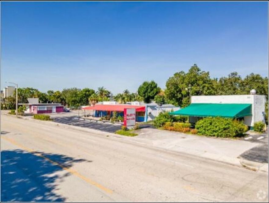 This amazing opportunity to own three buildings and the land in Fort Lauderdale is here! Located at 901 S Andrews Avenue, this property sits in a fantastic, centrally located area in East Broward, offering exceptional access and visibility. The property is just minutes from Downtown Fort Lauderdale, Las Olas Boulevard, and the Brightline station, with quick connectivity to I-95, 595, and Fort Lauderdale-Hollywood International Airport. Positioned near major business districts, dining, shopping, and waterfront attractions, this location provides high traffic exposure and strong future growth potential. Situated on a huge lot, the property offers ample parking and outstanding visibility, making it ideal for a variety of commercial uses. All three buildings & the land are being sold together