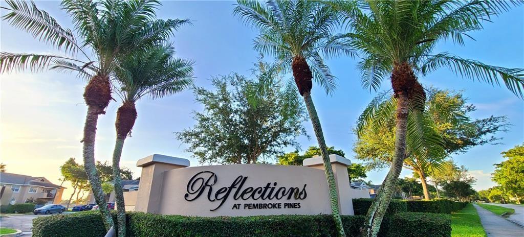 Exciting opportunity to own in Reflections at Pembroke Pines. 2/2 first floor condo now for sale . Accordion shutters all around, steps from Bayberry Lake. Keep for yourself or rent it out right away. Approval within 2 weeks. Many amenities in this popular community. Tennis, basketball, 2 pools, updated gym, 2 wading pools, hot tub, overnight security & more. Extra storage on the patio. ***2 assigned parking spaces ** 2 association approved pets with combined weight 50 pounds .
Tenant recently moved ..its ready to go. Beautiful ceramic tile floors throughout
Please send proof of funds if cash , DU if financing . Maintenance recently increased to $453 for the 2 bedroom condos and there is a $407.87 monthly assessment for 2 years. TY ! Please contact association for more info