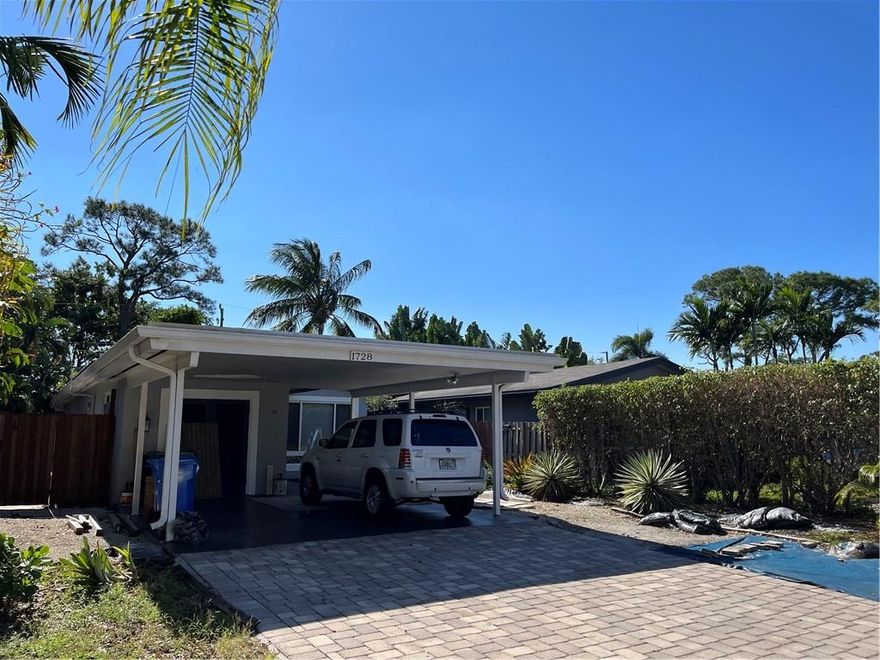 DON’T MISS your chance to own in this Desirable Corals Heights Neighborhood! Location Location Location!!! It’s minutes to Wilton Manors, The Beach, Dining & Shopping, Parks, Golf Courses, and MUCH MORE! This home sits on a 5,640 sq. ft Lot with Plenty of Room for a Pool & Expansion. It Features a SPACIOUS 2 Bedroom 2 Bath with a BONUS ROOM that could be converted into a 3rd bedroom with a large covered carport with extra parking.