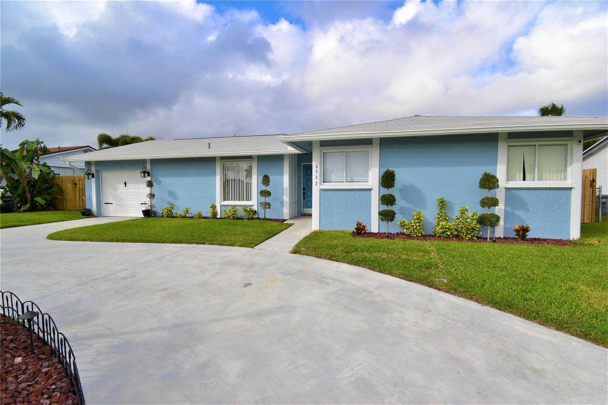 Welcome home! Settle into this completely furnished and equipped, beautifully renovated pool home right in the center of gorgeous Delray Beach. A tasteful and contemporary design offers a complete, cozy, and comfortable aesthetic to your living environment. Enjoy the large, manicured private backyard with a heated pool, newly installed enclosed patio, BBQ, and veranda swing. Minutes to all your shopping needs, great restaurants, and downtown/beaches. Attentive landlord. No Hoa, quick approval.