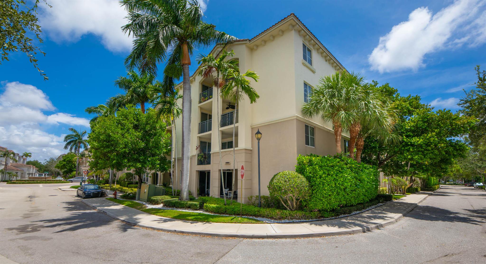 Rare First-Floor Corner Unit with Oversized Patio in Renaissance CommonsThis beautifully upgraded 3-bedroom, 2-bathroom corner unit offers nearly 1,400 sqft of comfortable living space in one of Boynton Beach's most sought-after communities. As a first-floor corner residence, it features a patio that's nearly double the size of those in neighboring units--perfect for entertaining or relaxing outdoors. Step inside to an open and airy floor plan filled with natural light and beautiful laminate floors throughout. The kitchen is a standout, boasting granite countertops, rich cabinetry, and stainless steel appliances. The renovated master bath feels like a spa, with a luxurious double vanity, frameless cabinetry, and an oversized double shower enclosed in frameless glass.