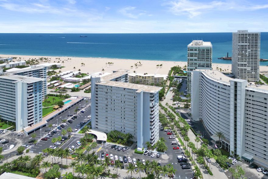 Beautifully updated 1-bedroom, 1-bath condo in East Fort Lauderdale just steps from the beach. Light, bright, and open, this residence features a modern kitchen with granite countertops, stainless steel appliances, and a seamless flow into the living space. An updated bathroom, stylish flooring throughout, new A/C, and generous closet space make this a true move-in-ready home. Enjoy stunning ocean and inlet views from your private balcony while watching cruise ships, yachts, and boats pass by — a true South Florida waterfront experience. Prime location in the heart of it all — just a short walk to Fort Lauderdale Beach and minutes to Las Olas, top dining, shopping, and the airport. Atlantic Towers is financially stable with no pending assessments and offers full amenities.