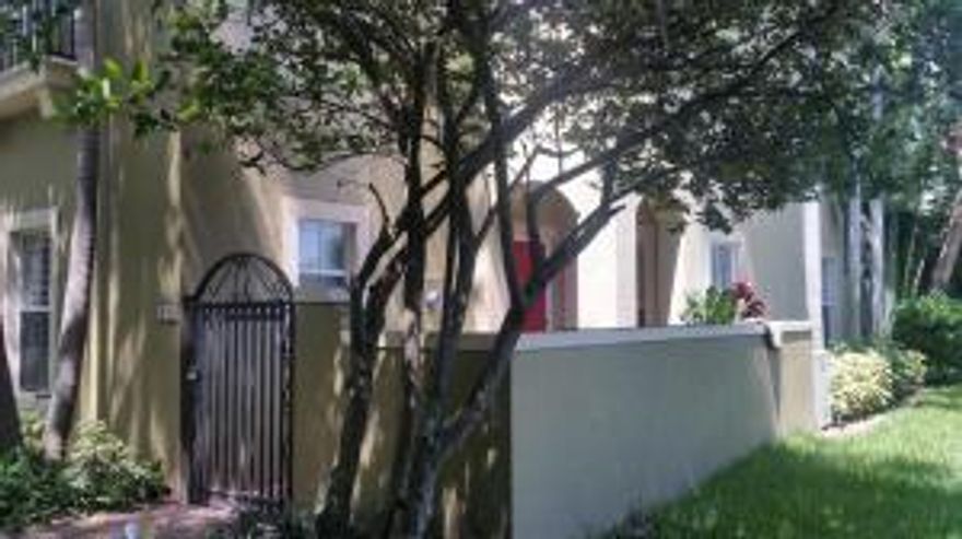 :LOCATION, LOCATION, LOCATION! Spacious corner townhome with a garden view only 5 minutes away from famed Atlantic Avenue. This townhome has it all! Granite countertops, stainless steel appliances, second-floor laundry and vaulted ceilings. His and hers walk-in closets, second-floor master suite. Beautiful archways throughout and freshly painted. Gated community with pool, activity center and playground for kids. Don't look any further - this is your next home!