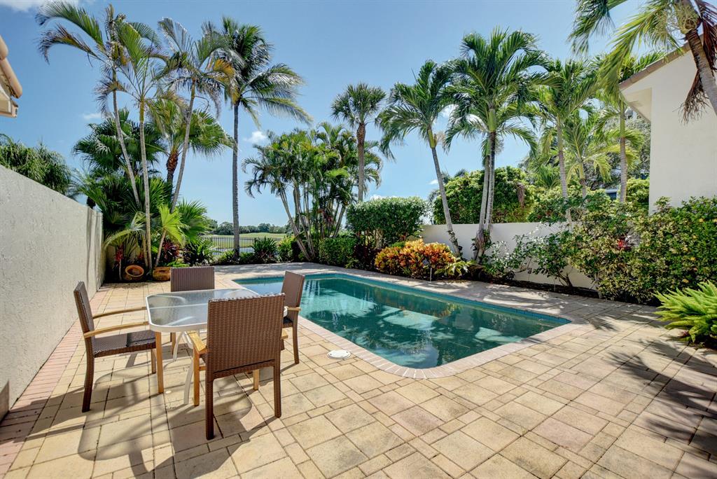 Enjoy the award winning Boca West Country Club lifestyle. This lovely spacious town house with a private pool. 3 bedrooms 2.5 Bathrooms (All rooms are upstairs). Mandatory Club Membership of $70,000 and Annual Social Dues. *Please note that all measurements are approximate*