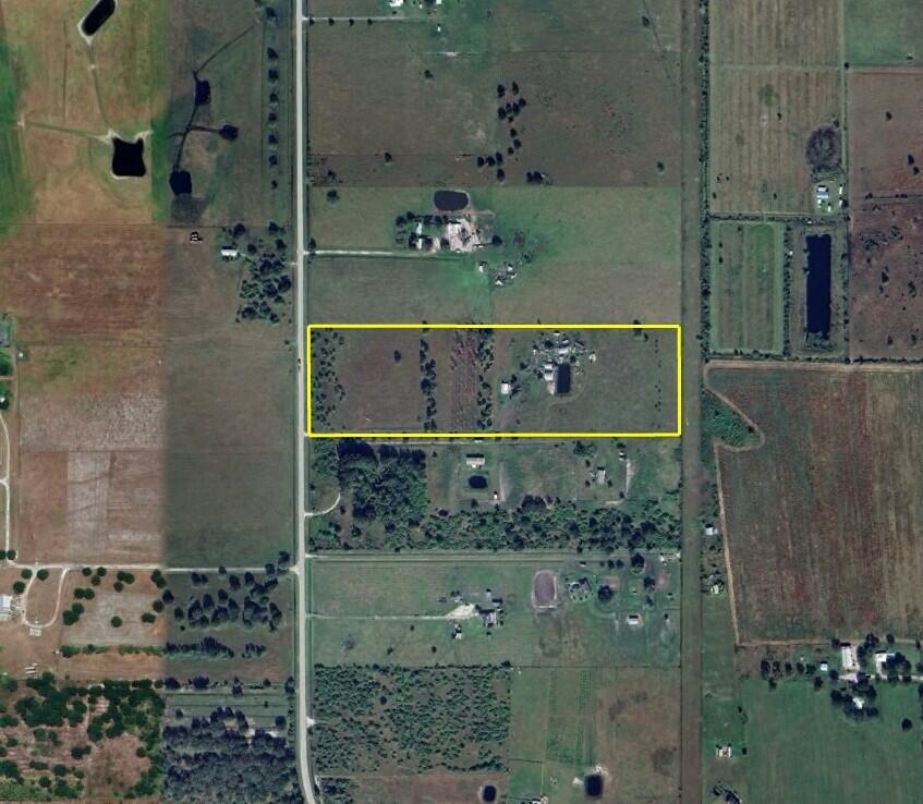 19.7 acres on high farm land. Not in flood zone. Fenced with 2004 mobile home and multiple outbuildings. Property previously utilized for nursery production. Irrigation pond, well and electric service on property.Easy access to Hwy 70 & US 441.Parcel measures approximately 515' x 1700.'