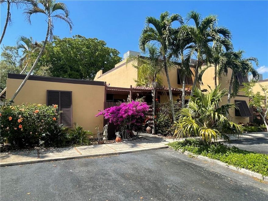 Large Single story  3 bedroom / 2 bath  townhome in a prime location in Pembroke Pines.   Tile and laminate floors, recess LED ceilings lights , 2 assigned parking spaces Infront of the unit, washer and dryer inside the unit, and the unit has 2 private patios.  The property is currently rented for $2,500 , lease expiring in September 2023.  Low HOA , $125 per month with No rental restrictions. Playgrounds and amenities includes Clubhouse,  Swimming Pool , Tennis & , Basketball courts. A rated schools. Priced to sell.