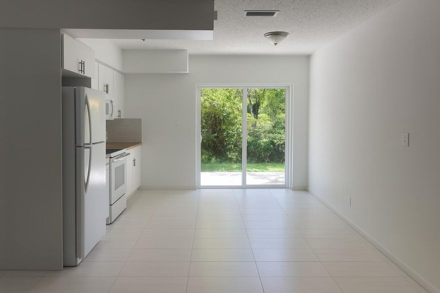 Charming 2-bedroom, 1-bath unit just 1.5 miles from the beach. Located in a family-friendly area with great schools and parks nearby. Enjoy the convenience of no HOA, dedicated parking in front of the unit, and a small patio in the back. Utilities are not included in rent. A shared coin operated washer and dryer is available on site; please note, installation of a personal washer/dryer inside the unit is not permitted. The exterior of the building may not appeal to everyone, please drive by before scheduling a showing. No dogs allowed.