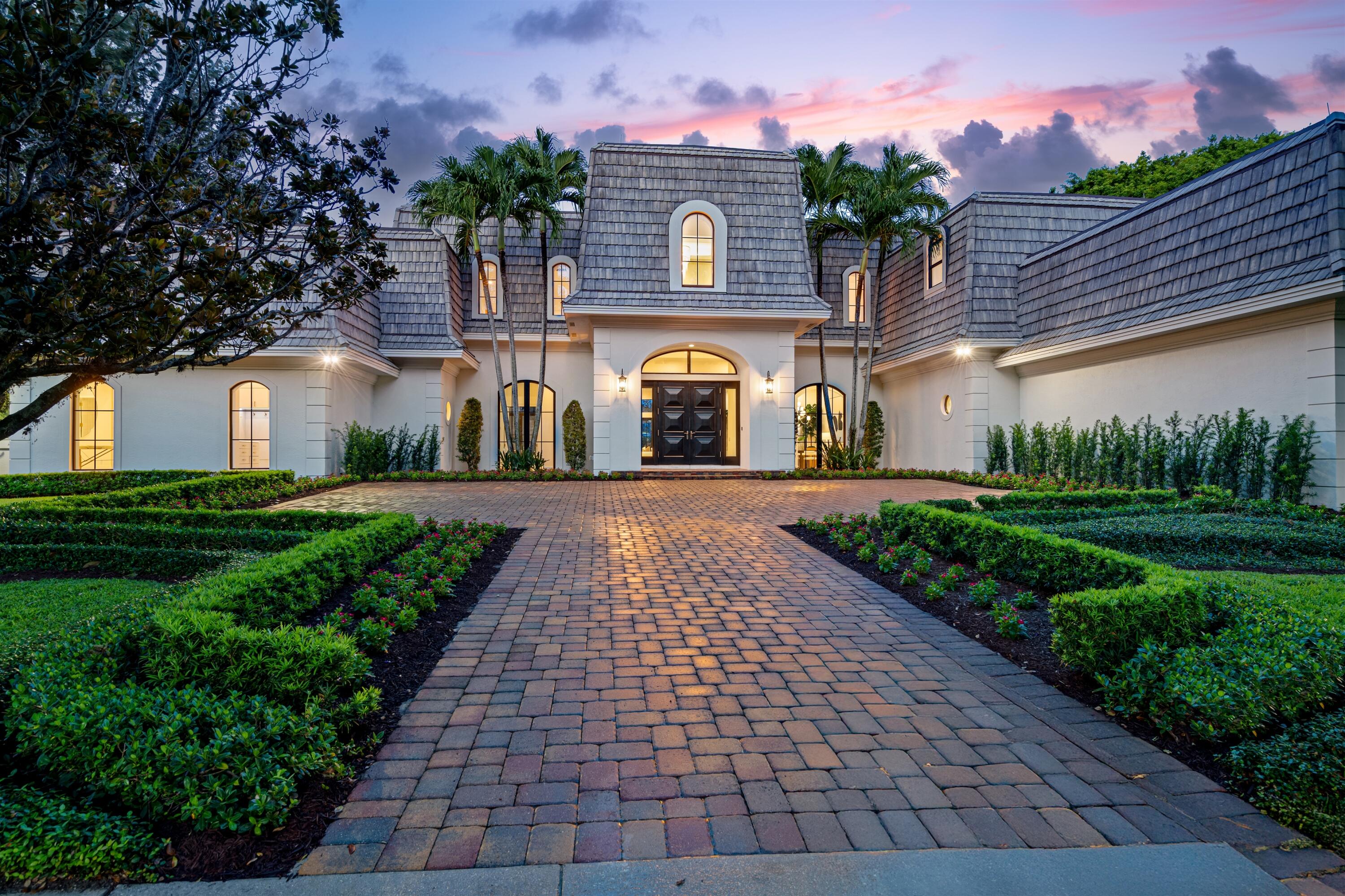 Public Remarks:SHOWINGS BEGIN 2PM SUNDAY 6 Bedroom/5.1 Bath Palm Beach-Inspired Stately residence in LES JARDINS, a highly coveted enclave w/i 5 mins of Pine Crest and St. Andrews Schools and w/i Spanish River HS district. Evoking timeless grandeur, the hallmarks of this home are high ceilings, impressive room sizes, and floor to ceiling windows.This residence has been completely renovated with exquisite materials and master craftmanship & NEVER OCCUPIED.The thoughtful floor plan includes an expansive kichen/family room/dining area, a catering kitchen, 2 first floor offices w/custom built-ins (One of the offices could be the 6th bedroom), a Club Room, 3 laundry areas, & ensuite w/separate entrance. Les Jardins offers a 24-hour manned gate, 1/2 acre lots,Tennis Courts & Clubhouse w/gym