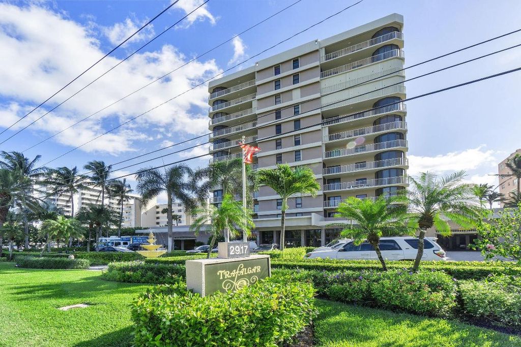 Photo of 2917 S Ocean Boulevard #705, Highland Beach, FL 33487 (MLS # R11111639)