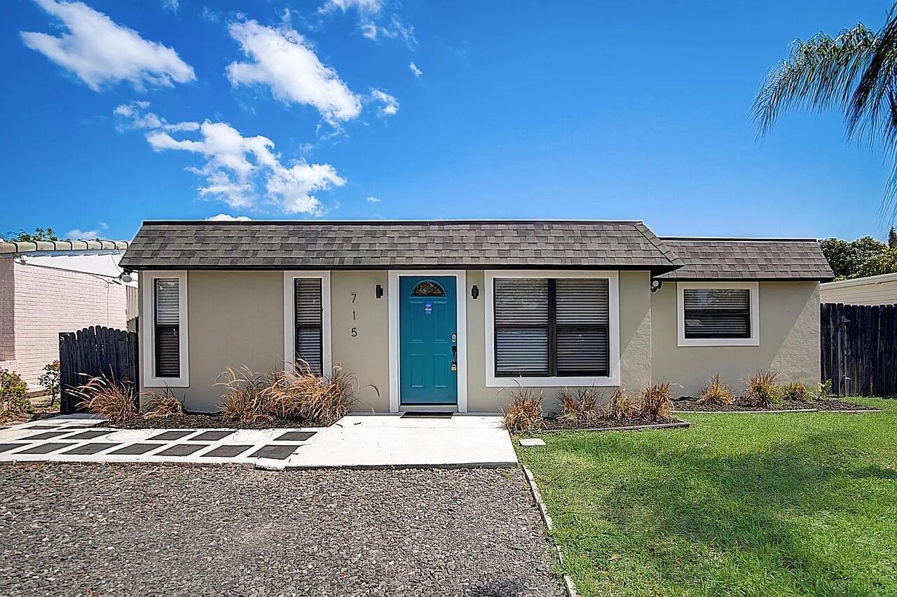 Welcome to this beautifully remodeled 3-bedroom, 2-bath single-family home in the heart of Lantana--just minutes from the beach, boat ramps, and waterfront dining! This home offers a bright, open-concept layout that's perfect for entertaining.At the heart of the home is a stunning designer kitchen featuring quartz countertops, stainless steel appliances, a sleek tile backsplash, oversized island with bar seating, and a built-in wine rack--an entertainer's dream. The seamless flow between the kitchen, dining, and living areas creates the perfect space for gatherings.The spacious primary suite includes dual closets and a luxurious en-suite bathroom with double vanity and a glass walk-in shower. Two additional bedrooms share an updated full bath--ideal for guests, children, or a home office
