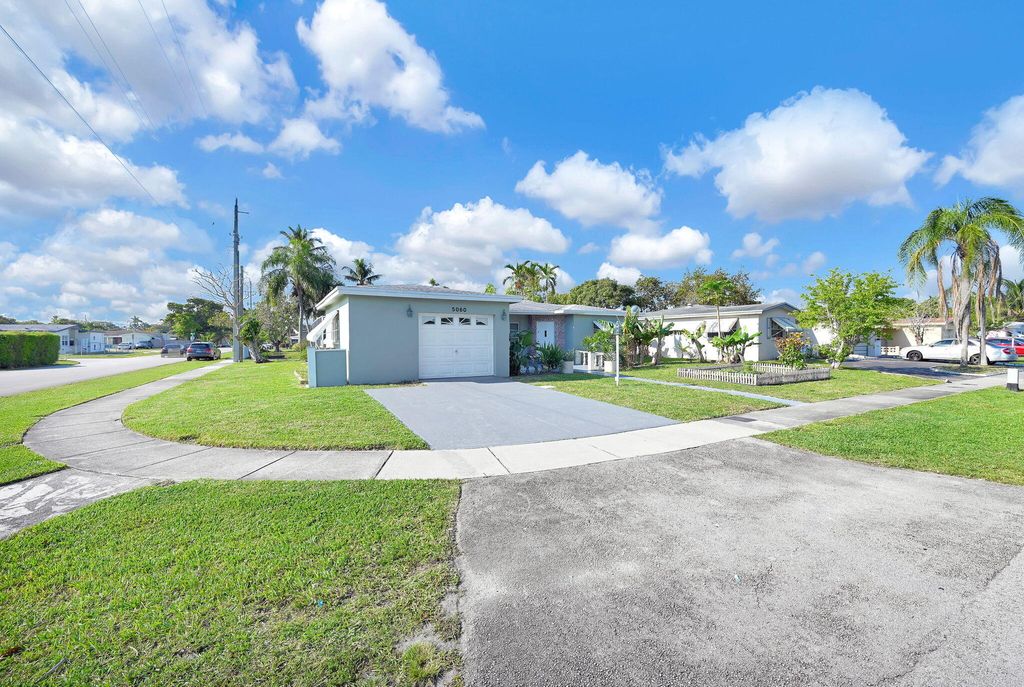 Photo of 5060 NW 41st Court, Lauderdale Lakes, FL 33319 (MLS # B26007336)