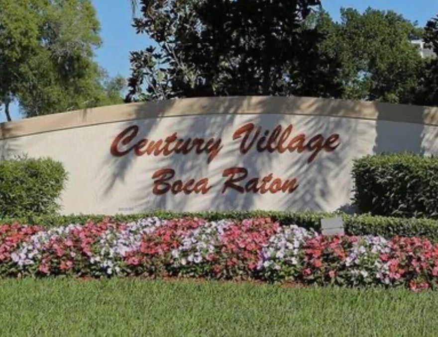 FIRST FLOOR - Investor or Buyer Opportunity in Prime Location! Spacious 2BR/1.5BA corner unit in Century Village Boca Raton. First unit by the parking for ultimate convenience. This ground floor condo offers a highly desirable layout and peaceful outdoor space. In need of a full renovation making it the perfect blank canvas to create your vision and build serious equity. Ideal for end users - unit can be rented.  Opportunities like this, with location and potential, don't come around often. Bring your imagination and unlock your value!or investors Selling strictly as is/where is. Cash buyers only.