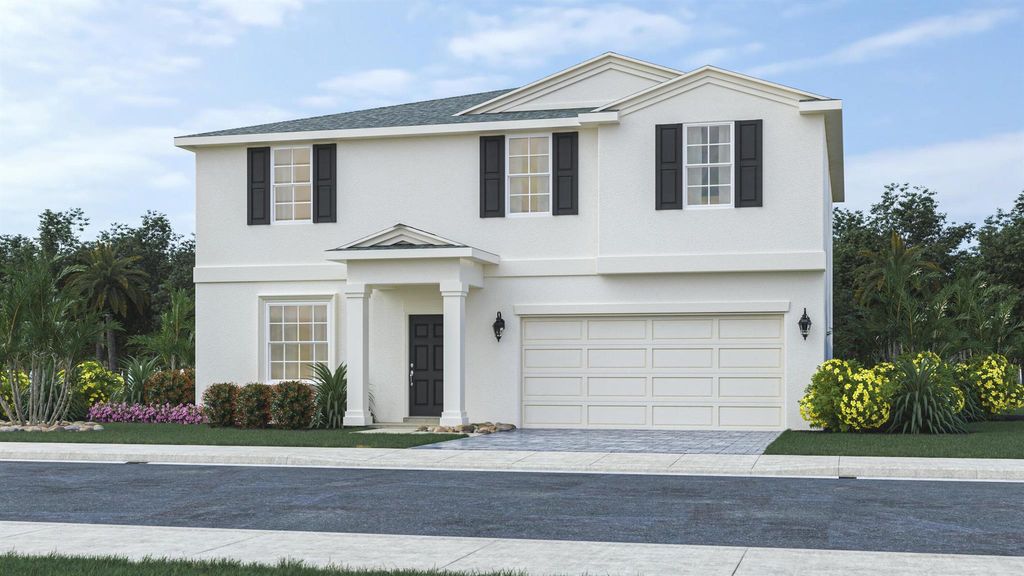 Photo of 6037 NW Sweetwood Drive, Port St Lucie, FL 34987 (MLS # R10926029)