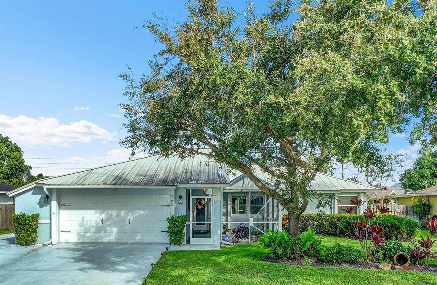 Welcome to your dream home in the perfect location! This stunning 3-bedroom 2-bathroom and pool has been maintained and is ready for you to move in. Great size Pool with gazebo-bar screened, shed in the backyard and extra-long driveway on left side of the house perfect for boat and RV. Beautifull updated with laminate wood floors, French Doors, Crown Molding, open concept with an L Shaped kitchen with Stone Countertops, stainless steel appliances Samsung, LG & Gray Cabinets. Metal roof installed in 2016. Concrete Block construction, Impact glass windows throughout the house. Wood Fence.  Convenient location, close toCrosstown Parkway, shopping, dining, schools and parks! Turnkey condition!