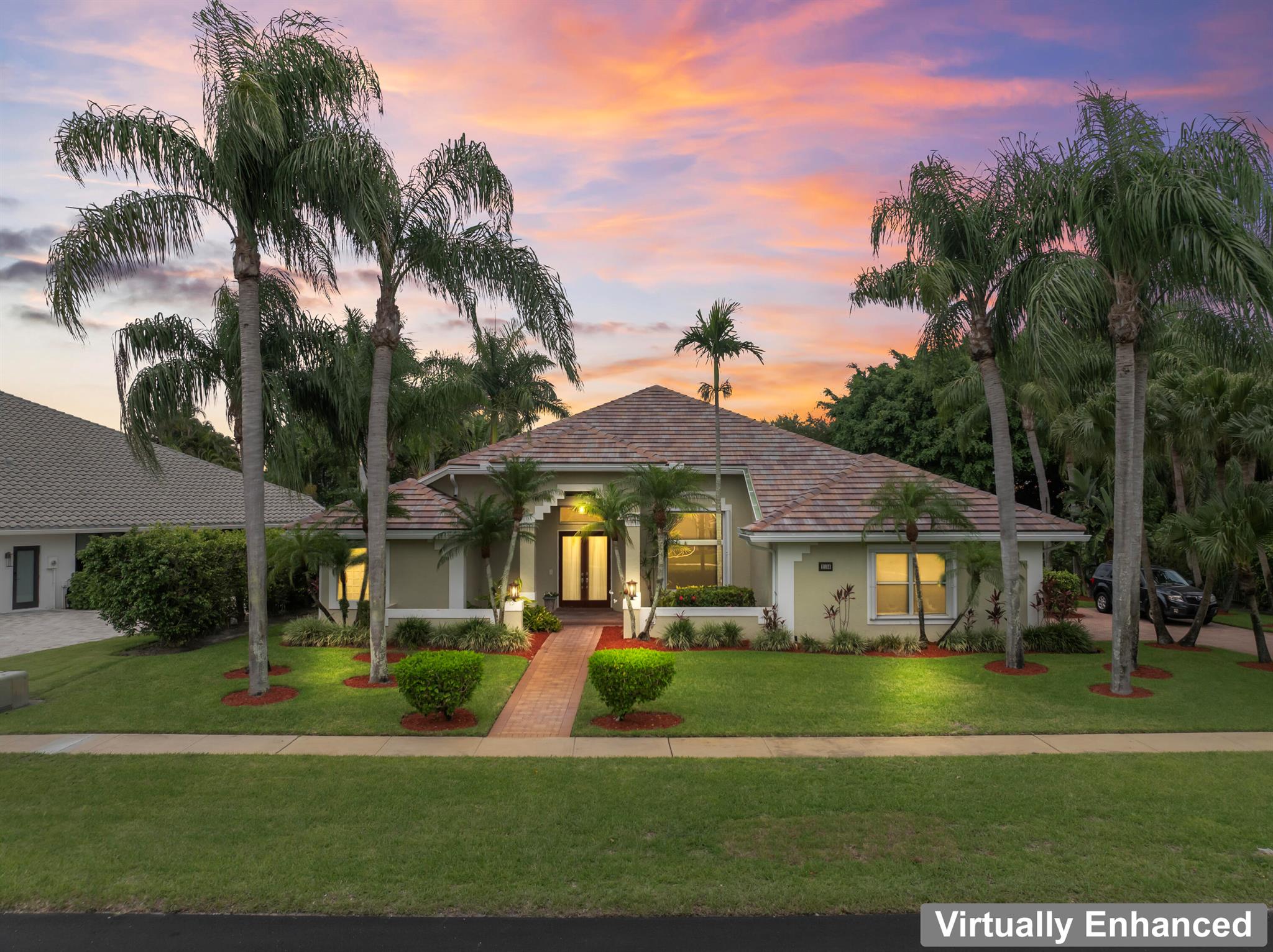 Opportunity to own the most affordable available home in Wellington's prestigious guard-gated Polo West Estates. This home offers a brand new roof, open vaulted ceilings which offers a bright airy ambiance. Windows are protected with according shutters. Surrounding homes have recently been remodeled by equestrian enthusiasts that have enhanced PWE's luxury footprint. Enjoy a functional layout with a generous backyard and room for a pool. Minutes from Wellington's world class equestrian venues, top rated schools and vibrant shopping and dining. Don't let this rare chance to invest in a highly sought after neighborhood at an unbeatable price pass by. Very easy to show. Call now!
