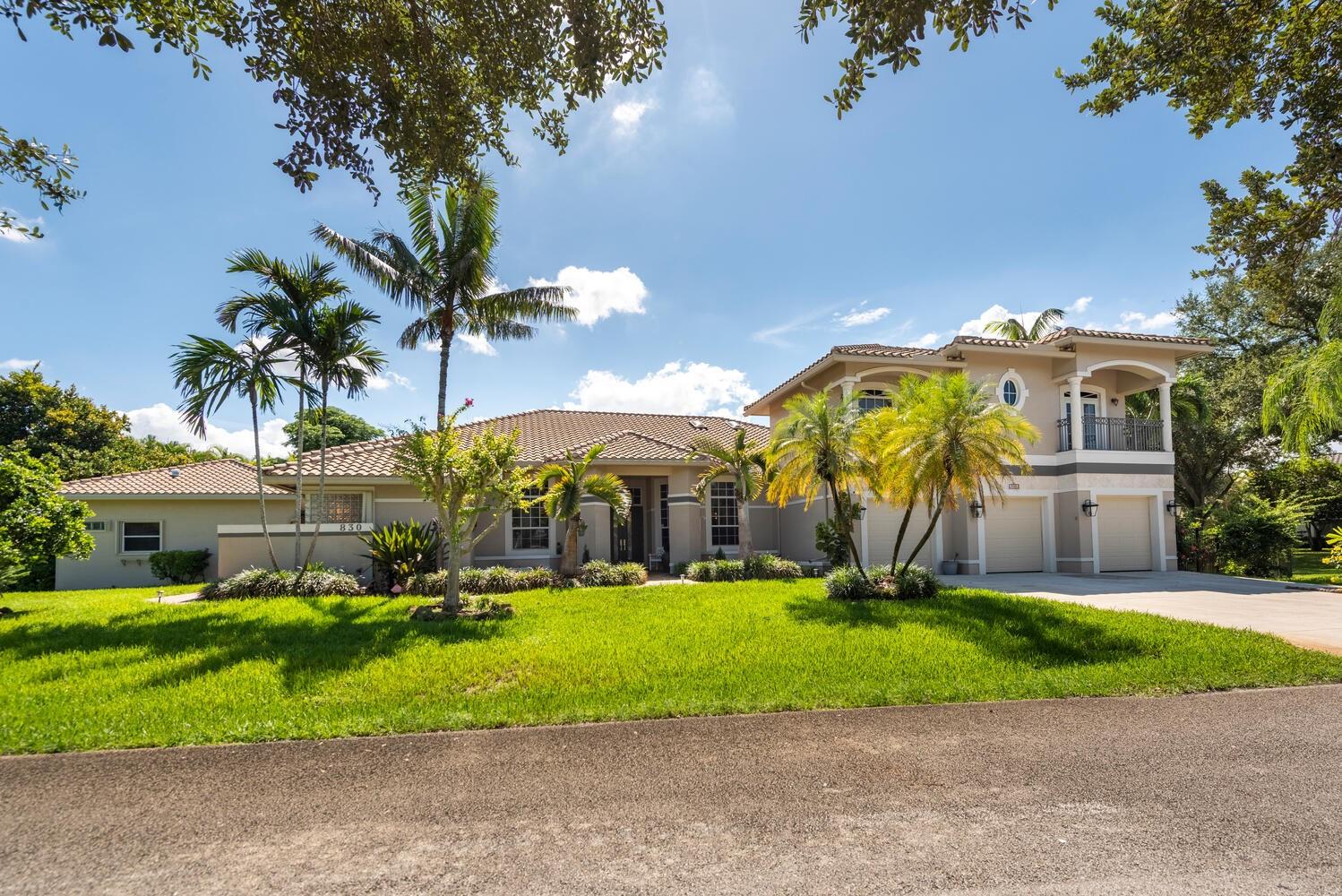 Rare Luxury Estate features 6,670 Sq. Ft. of Elegance! This extraordinary home combines functionality, and resort-style living. 6 bedroom main residence includes a loft, media room, and office/bedroom, plus a separate 1-bedroom / 1-bath guest house with a full kitchen – ideal for extended family or guests.
Owner’s suite retreat with two walk-in closets and a spa-inspired bath featuring a soaking tub, walk-in shower, and dual vanities. Every bedroom with private bath. Chef’s kitchen with granite counters, warm wood cabinetry, spacious breakfast nook plus serving bar.
Triple-split floor plan for ultimate privacy. Perfect home for multi-generational family!
Sparkling pool & spa with covered patio and outdoor summer kitchen – perfect for entertaining! Whole-house generator, impact windows.