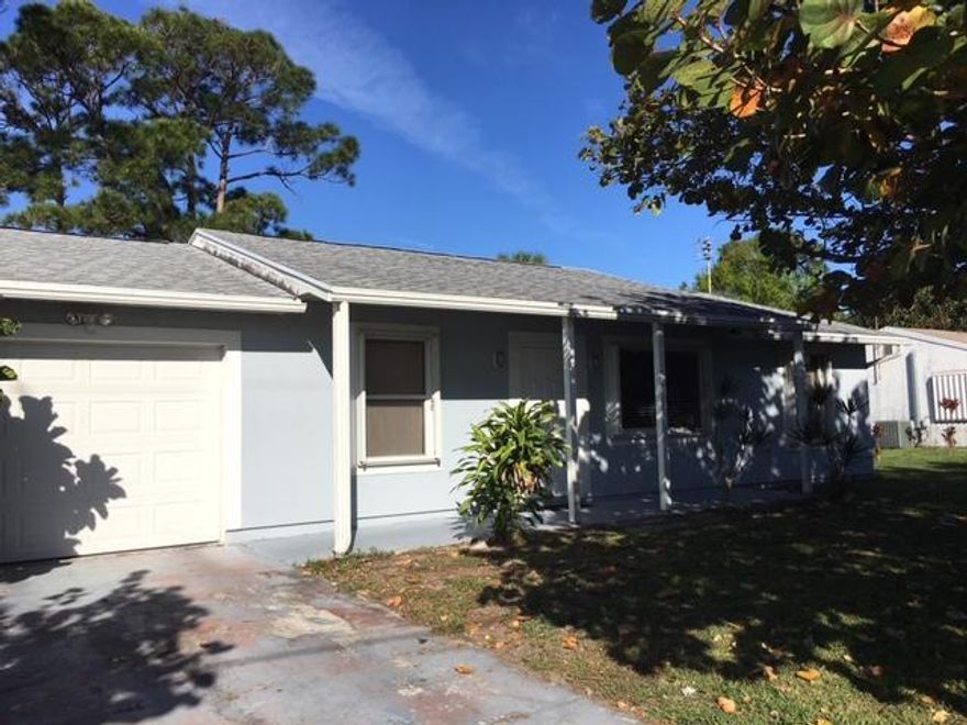 Due to multiple offers all offers should now be highest and best offers and are due by 4-23-19 at 12:00 PM EST. Great opportunity for this 2 bedroom 2 full bath home with a nice open living area. Perfect for a homeowner or investor/rental. This home is on a nice size .23 acre lot. Interior features include a large open living room with tile floors, split plan bedroom with carpet and a galley kitchen. Good central location close to schools, shopping, Port St Lucie Blvd and the Turnpike. Seller will require their own addendum upon acceptance of an offer. All offers must have proof of funds or prequal. Seller may wait up to 10 days from initial list date to review offers. Certain condition issue may prevent certain types of financing.