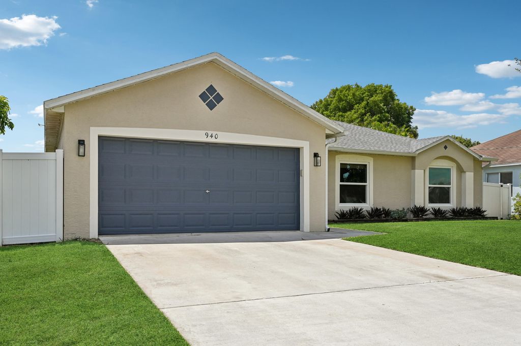 Photo of 940 SW Jeremko Avenue, Port Saint Lucie, FL 34953 (MLS # R11119685)