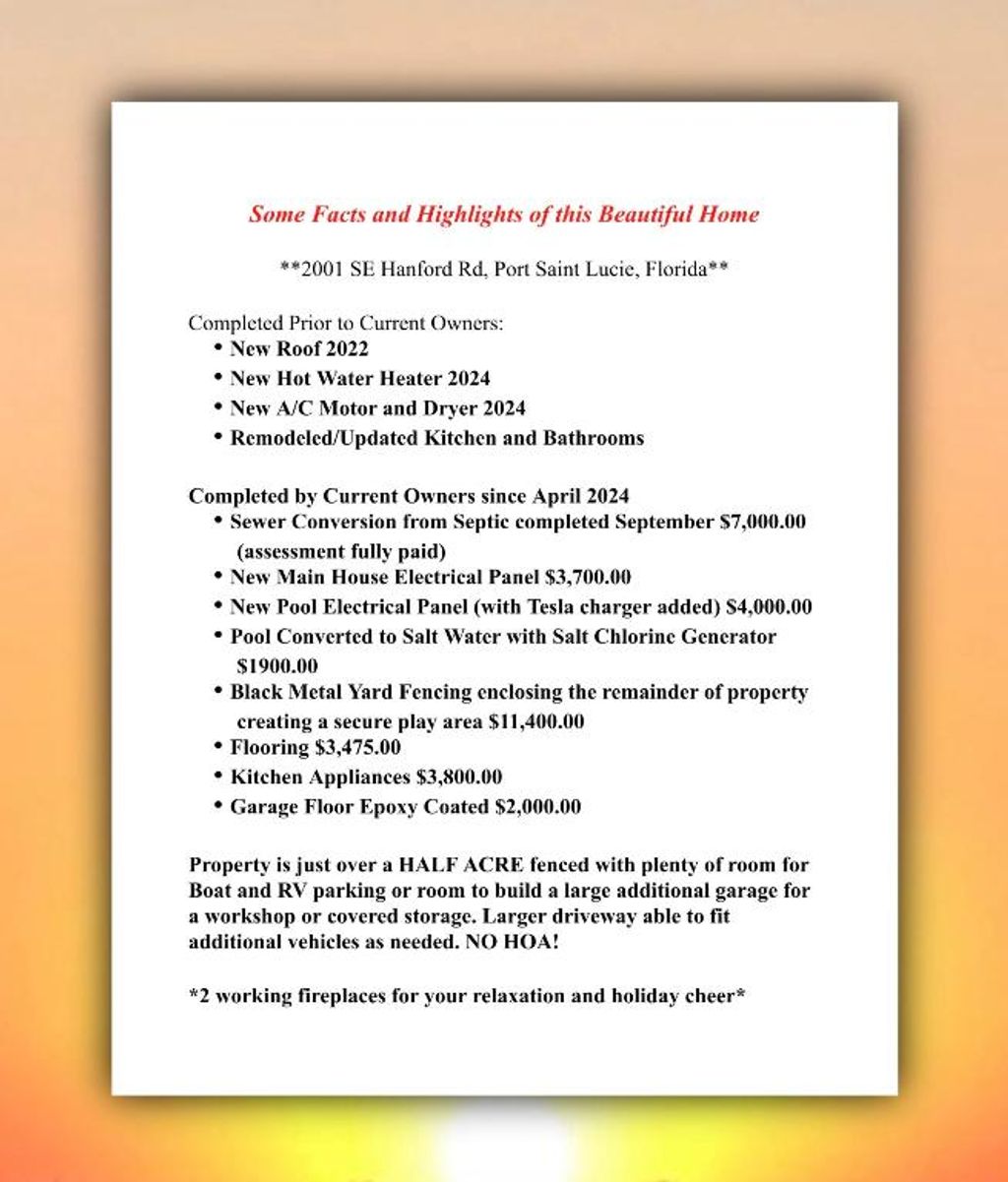 Photo of 2001 SE Hanford Road, Port Saint Lucie, FL 34952 (MLS # R11056296)