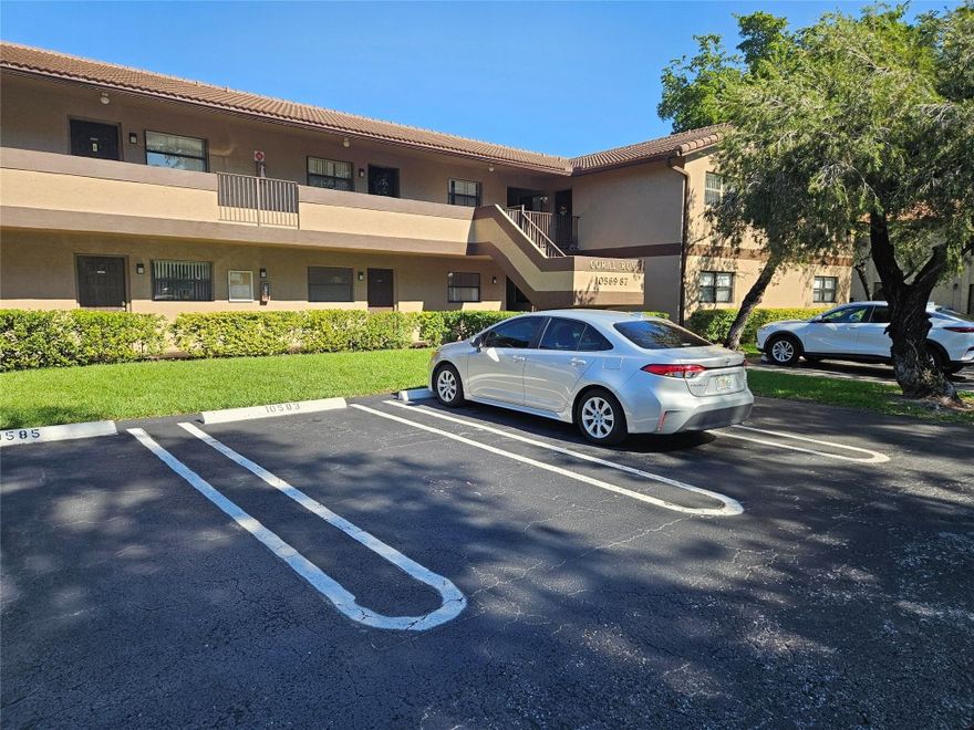 Move-In Ready! This beautifully remodeled 2-bedroom, 2-bathroom condo in Coral Springs offers a perfect blend of comfort and convenience. Located on the second floor, it’s pet-friendly and features an in-unit washer and dryer. Enjoy access to the community pool, with no rental restrictions. Situated in a top-rated school district, this home is ideal for families and investors alike. Currently has a tenant paying $1800 in rent each month. Tenant would like to remain in unit with future landlord. Other units in the building are getting $2200 a month in rent.
