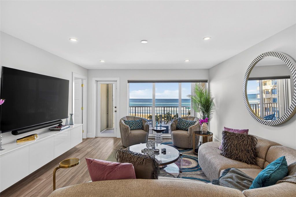 Photo of 750 N Ocean Boulevard #608, Pompano Beach, FL 33062 (MLS # F10551132)