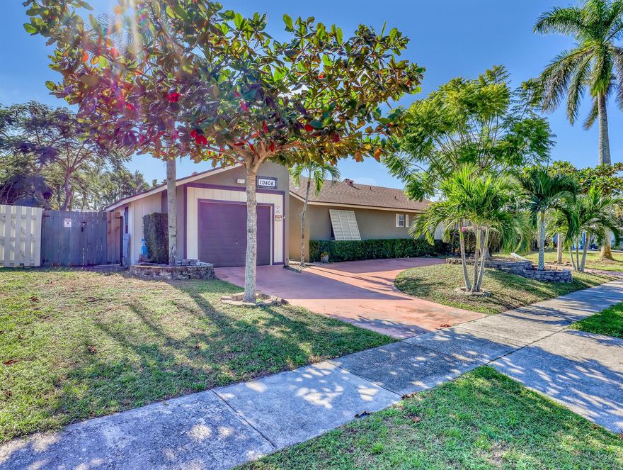 Discover the spacious charm of this 4-bedroom, 3-bathroom home located in the heart of Royal Palm Beach. This inviting property boasts a refreshing pool, a convenient one-car garage, and a newer roof. With no HOA fees, it offers both freedom and potential for customization. Step inside to explore the ample living space and envision the possibilities it holds. Situated in a prime location, you'll find yourself just moments away from shopping centers, a variety of restaurants, major highways, and entertainment options. This home combines comfort, convenience, and endless potential. Don't miss the opportunity to make it your own!