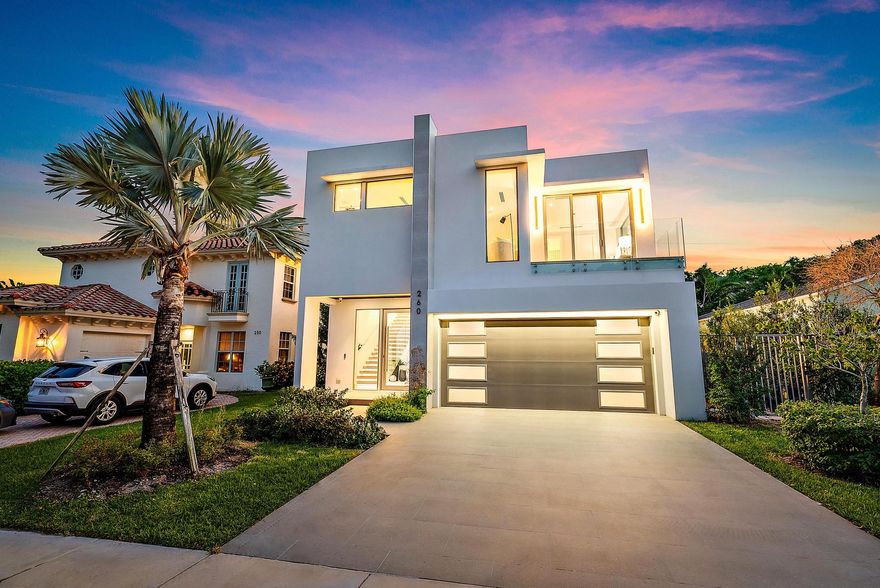 A vision of modern Palm Beach luxury, this brand-new 2025 coastal estate embodies sophistication, innovation, and resilience. Built to the highest hurricane standards, the 4BD/4.1BA smart residence features soaring ceilings, a Control4 system for seamless automation, and a chef's kitchen with Thermador appliances and a luminous backlit onyx island. An elevator ascends to a private rooftop retreat with fireplace, pergola, grill, and panoramic city views. With solar power, a 48kW generator, spa-inspired baths, and curated finishes throughout, this residence delivers effortless elegance and intelligent coastal living in the heart of paradise. DISCLAIMER: Information published or otherwise provided by the listing company and its representatives including but not limited to prices, measurements, square footages, lot sizes, calculations, statistics, and videos are deemed reliable but are not guaranteed and are subject to errors, omissions or changes without notice. All such information should be independently verified by any prospective purchaser or seller. Parties should perform their own due diligence to verify such information prior to a sale or listing. Listing company expressly disclaims any warranty or representation regarding such information. Prices published are either list price, sold price, and/or last asking price. The listing company participates in the Multiple Listing Service and IDX. The properties published as listed and sold are not necessarily exclusive to listing company and may be listed or have sold with other members of the Multiple Listing Service. Transactions where listing company represented both buyers and sellers are calculated as two sales. "No payments made until title passes" Some affiliations may not be applicable to certain geographic areas. If your property is currently listed with another broker, please disregard any solicitation for services. Information published or otherwise provided by seller, listing company or its representatives is deemed reliable but are not guaranteed and subject to errors, omissions, or changes without notice. Copyright 2026 by the listing company. All Rights Reserved.