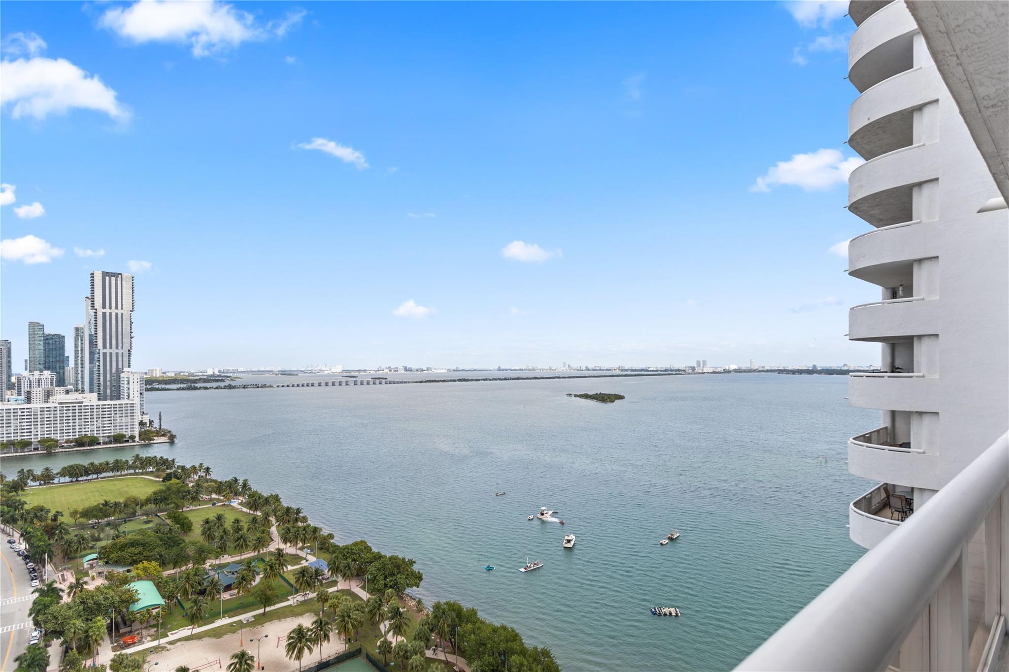 Fully furnished 2BR/2BA .Amazing Biscayne Bay. The Grand offers finest amenities including: concierge, 24h security, gym, pool, jacuzzi, access to a full service marina, several restaurants, hair salon, pharmacy, mini market and more. Short term rental allowed (min 30 days) and could be via the hotel rental program. Pet Friendly building. Amazing water views, located in the heart of Miami exclusive Arts + Entertainment District, just one mile from the Port of Miami, and within walking distance the Adrienne Arsht Center for the Performing Arts, American Airlines Arena and Bayfront Park. Margaret Pace Park is right next to the building with lighted basketball, tennis and a volleyball courts. Visit Sea Isle Marina & Yachting Center in our backyard and enjoy a scenic charter to South Beach.