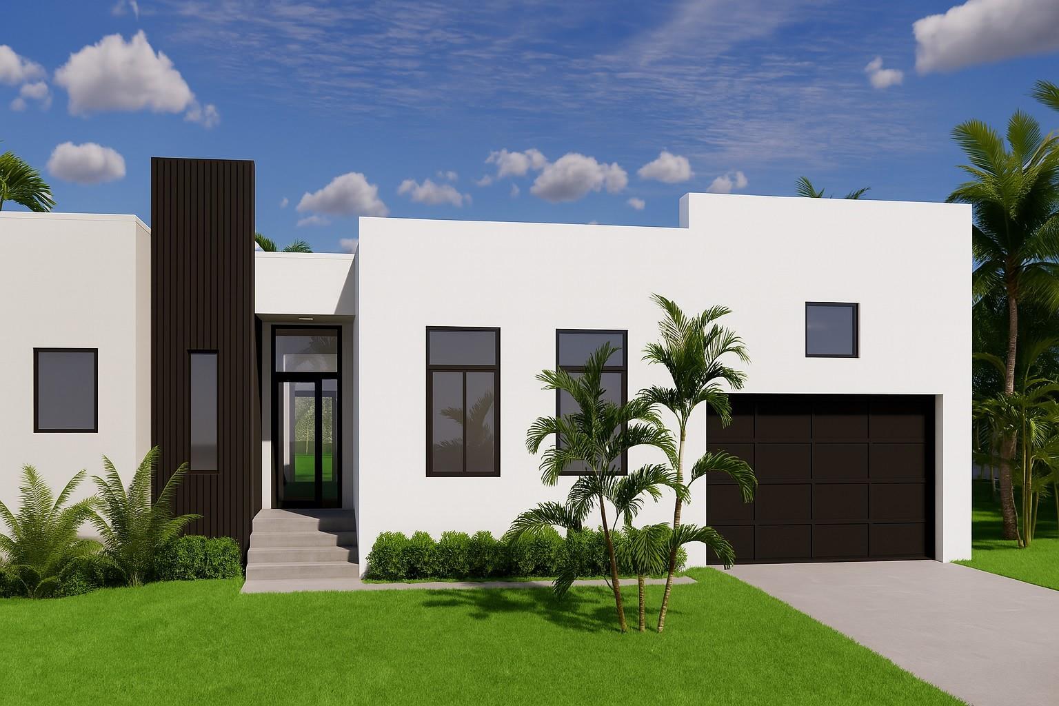 UNDER CONSTRUCTION– STEEL FRAME CONSTRUCTION WITH CONCRETE ROOF – EXPECT LOWER INSURANCE RATES – STUNNING POOL HOME READY BY LATE 2025.
This one-story courtyard residence features soaring 11-foot ceilings and four bedrooms wrapped around a lush pool area. Three bedrooms offer private courtyard entries, creating a serene, resort-style retreat. A spacious covered patio enhances the indoor-outdoor living. The chef’s kitchen opens to a grand 23’ x 23’ living area, ideal for entertaining. Perfectly positioned between Andrews Ave and NE 4th Ave (Wilton Drive), you'll enjoy quick access to Wilton Manors, Downtown Fort Lauderdale, the beach, and the airport. A rare new-build opportunity in a growing neighborhood with easy access to the Beaches, Airport, Ft Lauderdale and Wilton Manors.