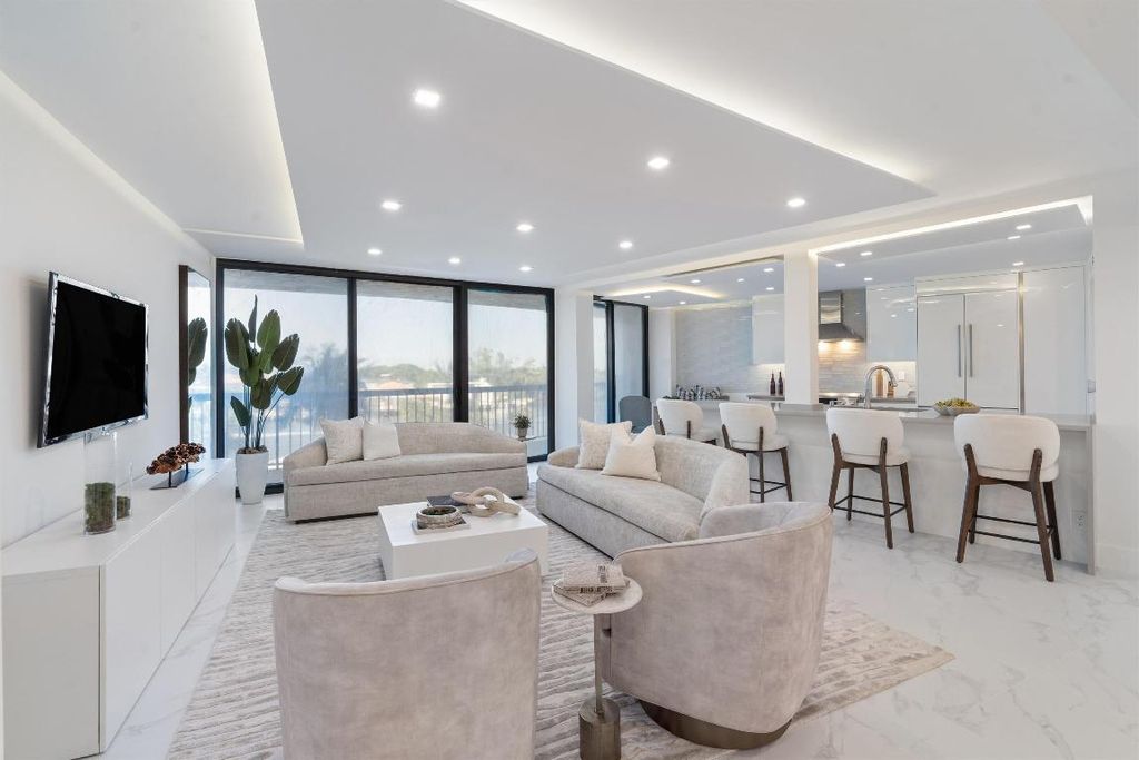 Photo of 4740 S Ocean Boulevard #508, Highland Beach, FL 33487 (MLS # R11155612)